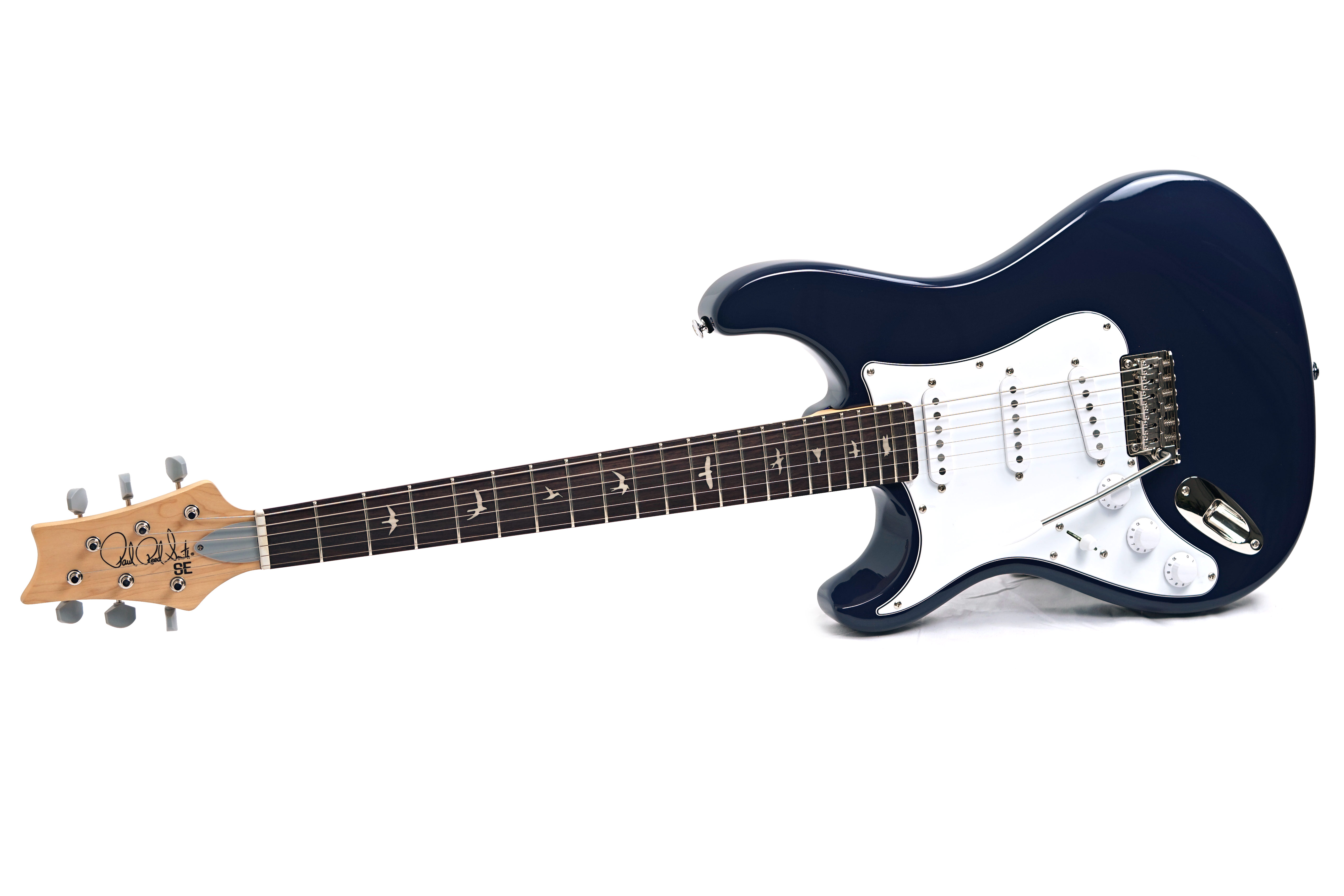 PRS SE Silver Sky Trad Blue Rosewood Fingerboard Left Handed