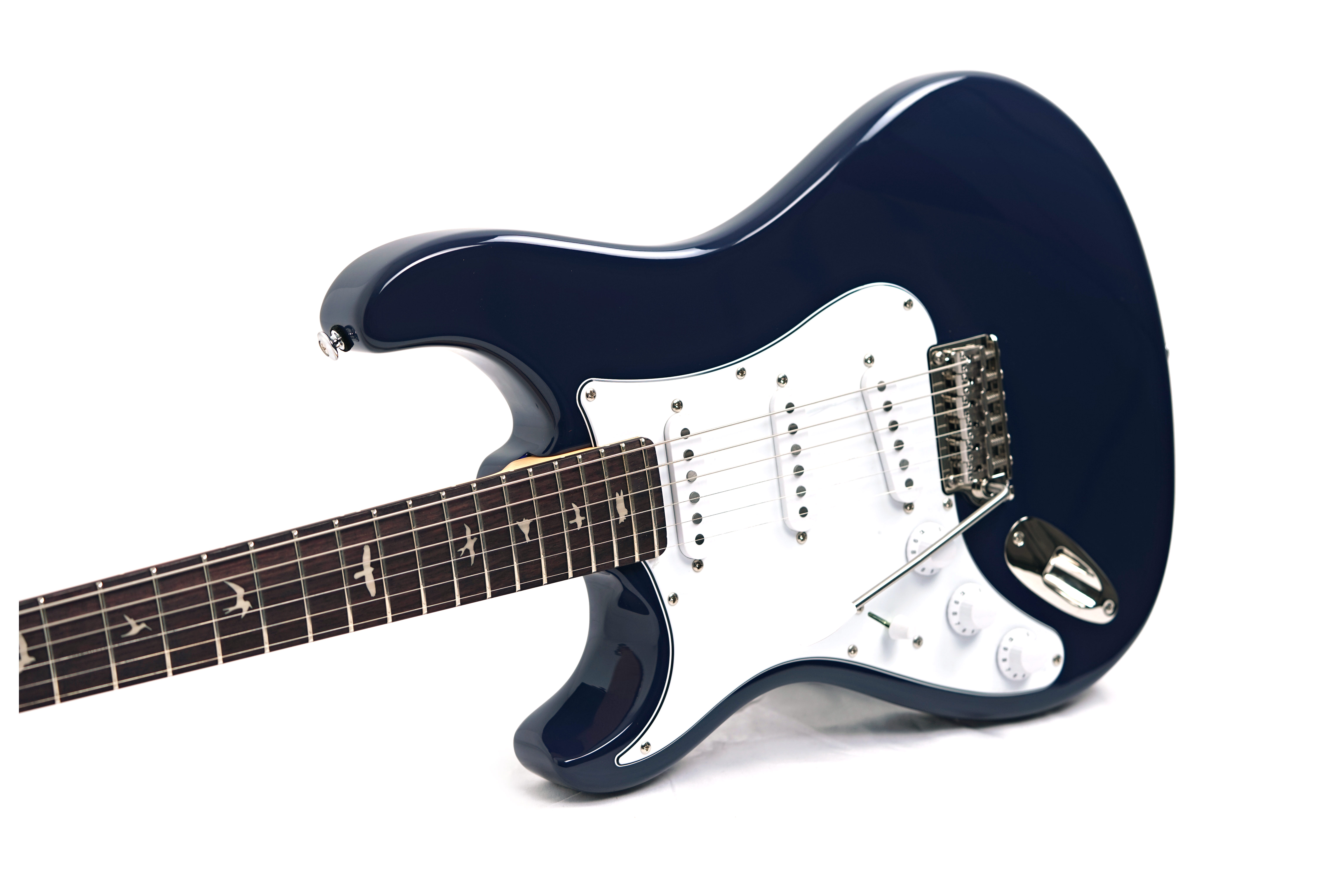 PRS SE Silver Sky Trad Blue Rosewood Fingerboard Left Handed