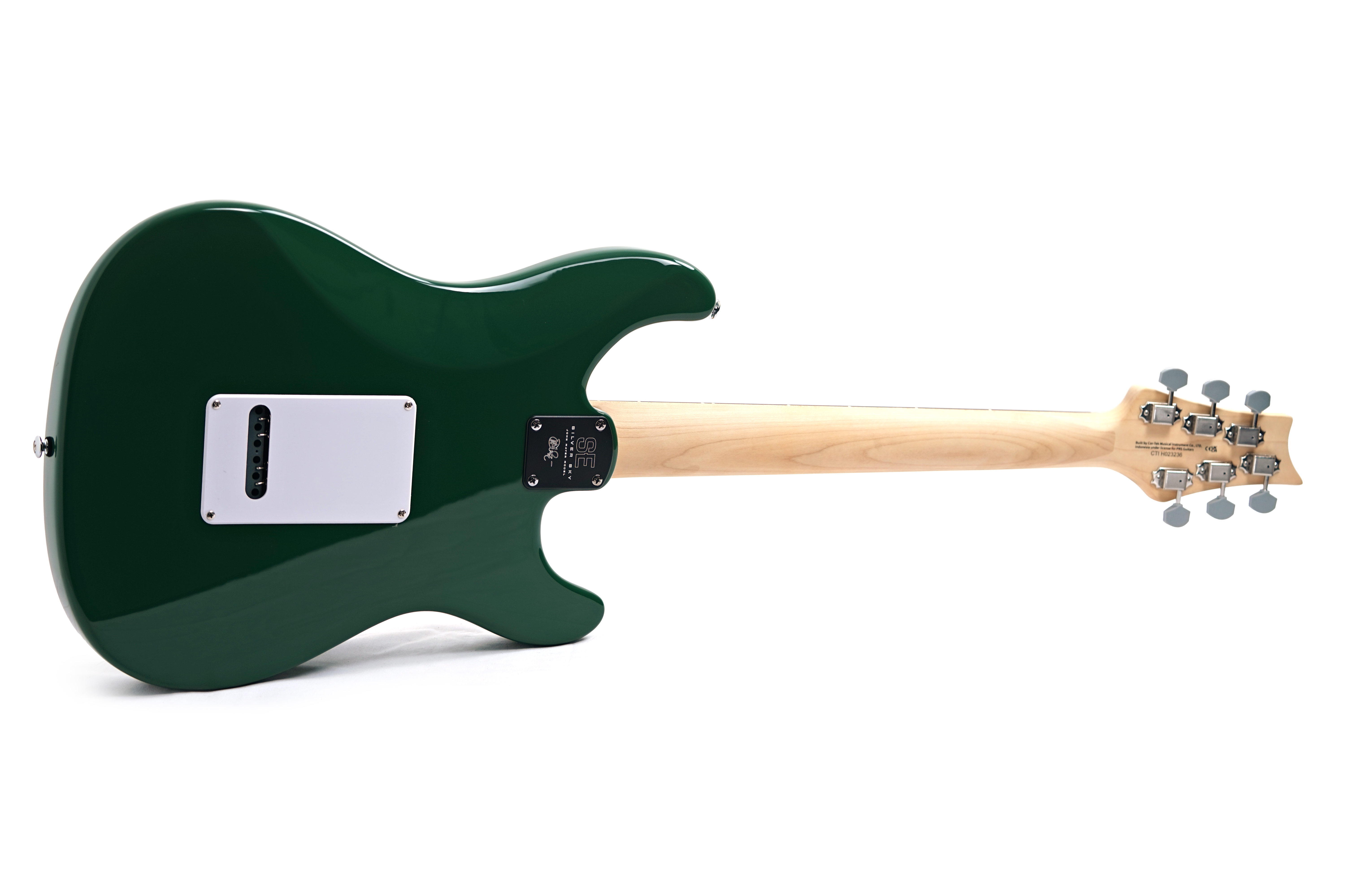 PRS SE Silver Sky Laurel Green Rosewood Fingerboard Left Handed