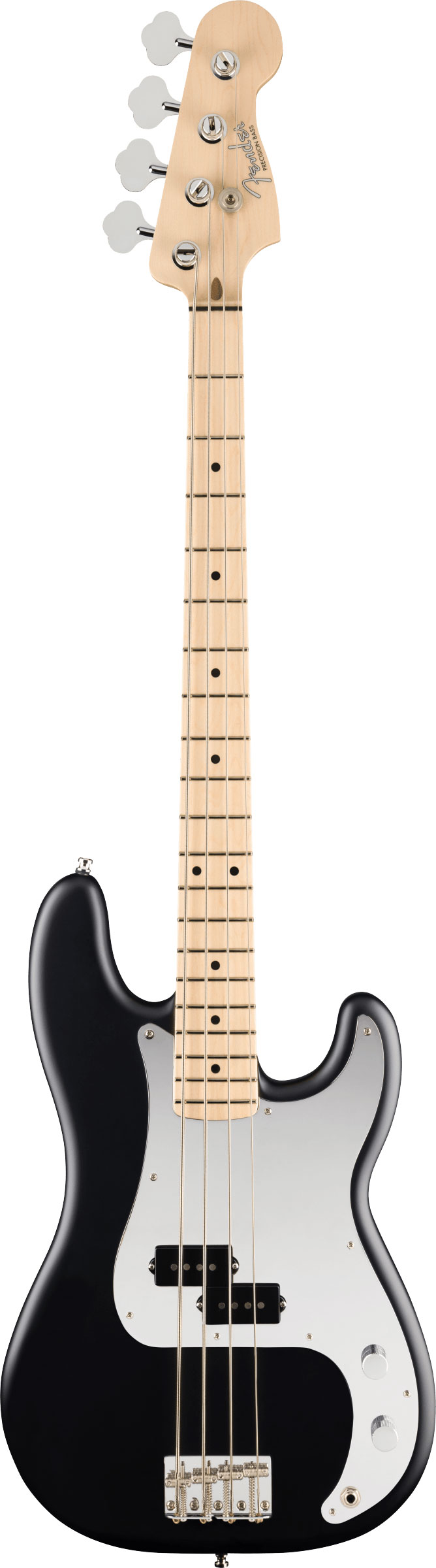 Fender Limited Edition Iron Maiden 50th Anniversary Steve Harris Precision Bass Maple Fingerboard Satin Black