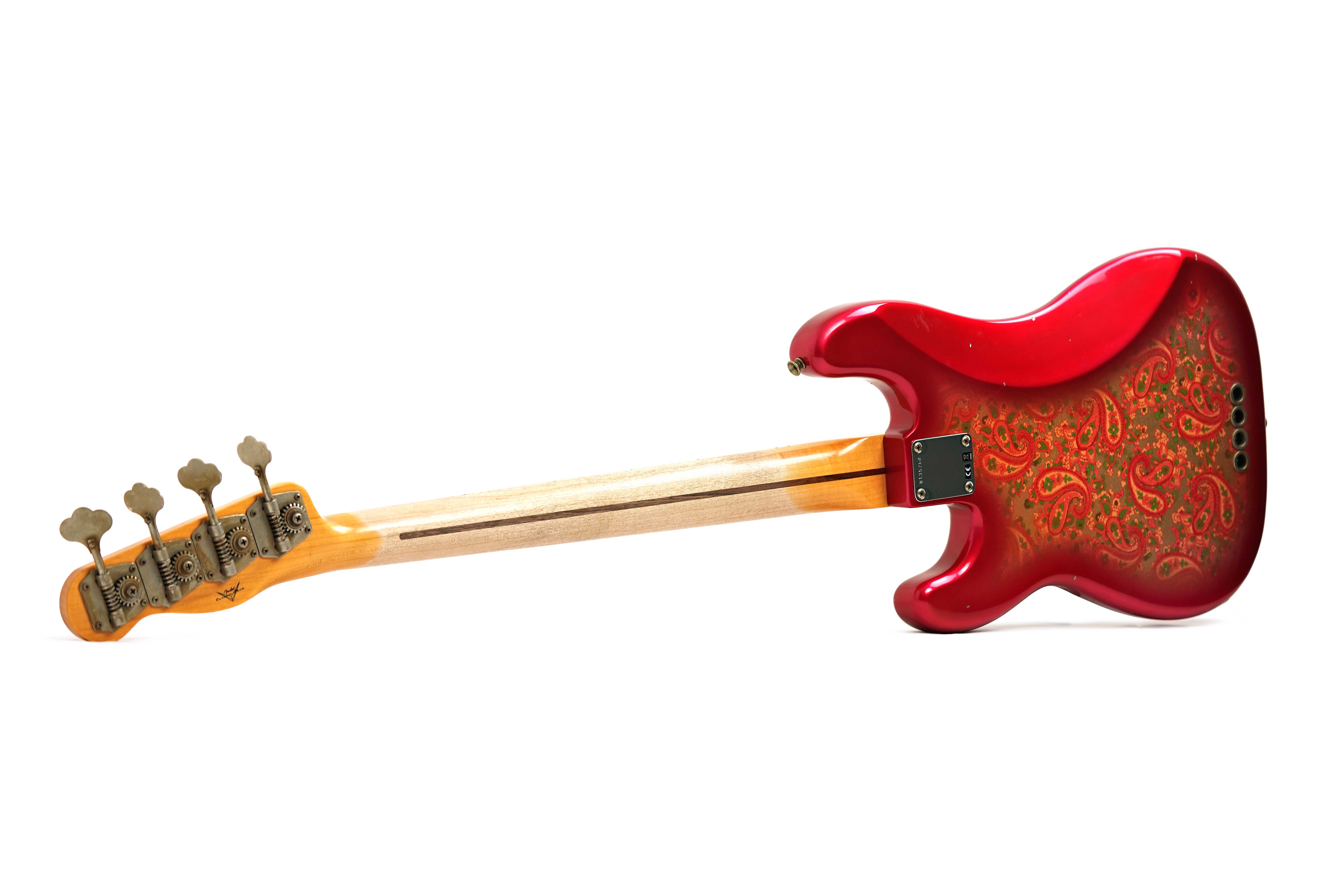 Fender Custom Shop 1954 Precision Bass Journeyman Relic Pink Paisley #R135760