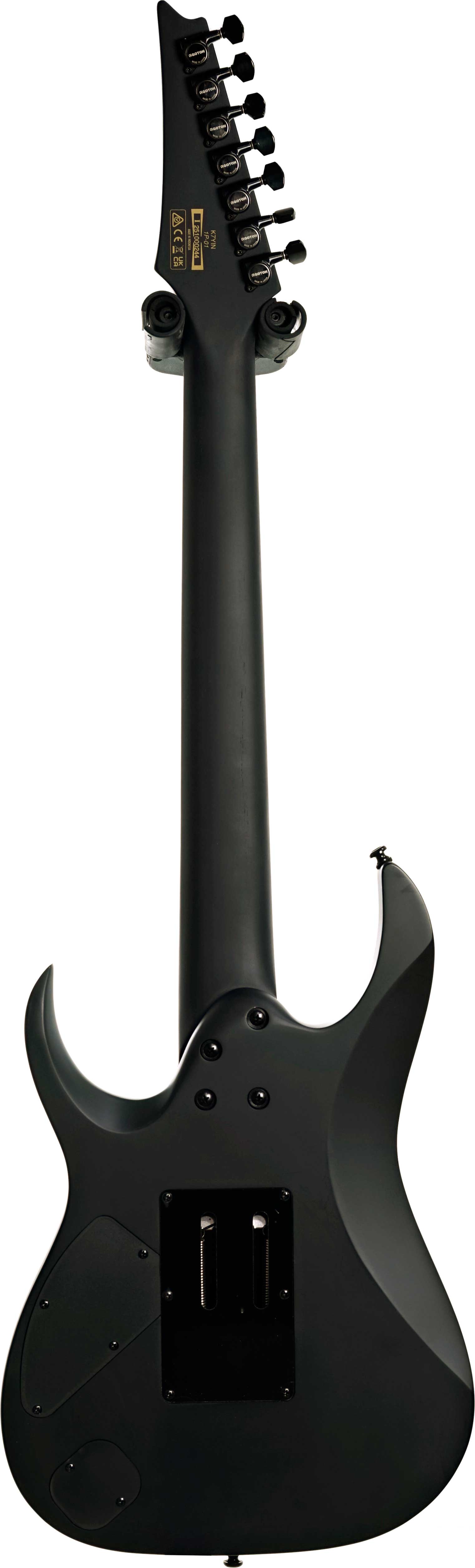 Ibanez K7YIN Munky Signature Model Black Flat (Nearly New) #251000244