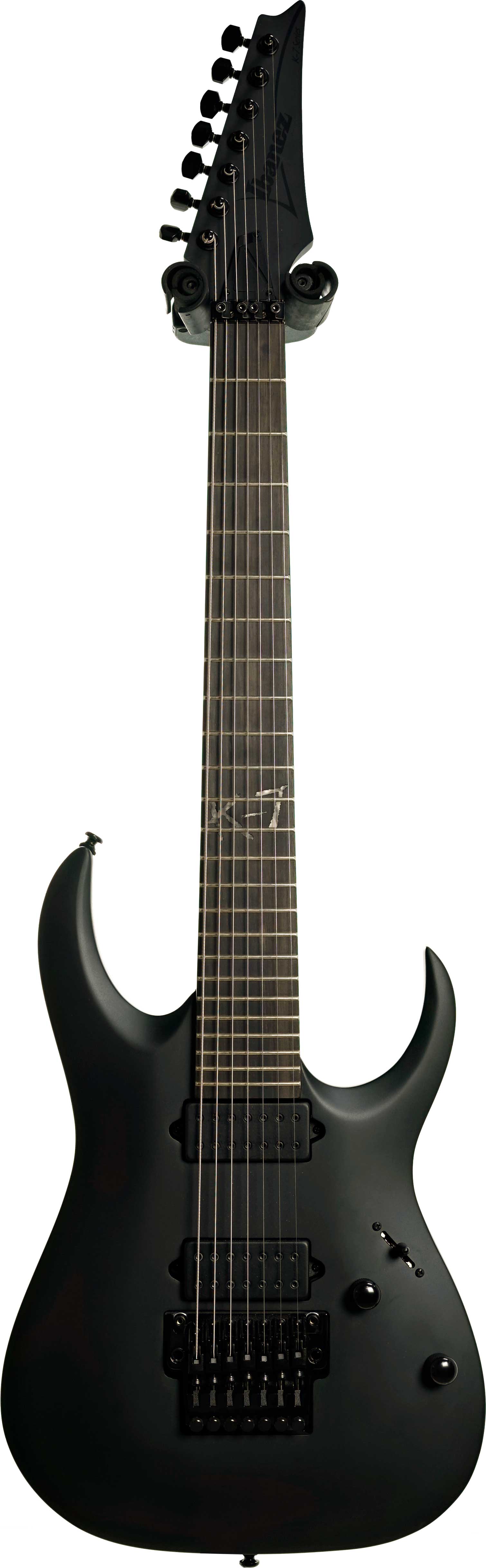 Ibanez K7YIN Munky Signature Model Black Flat (Nearly New) #251000244