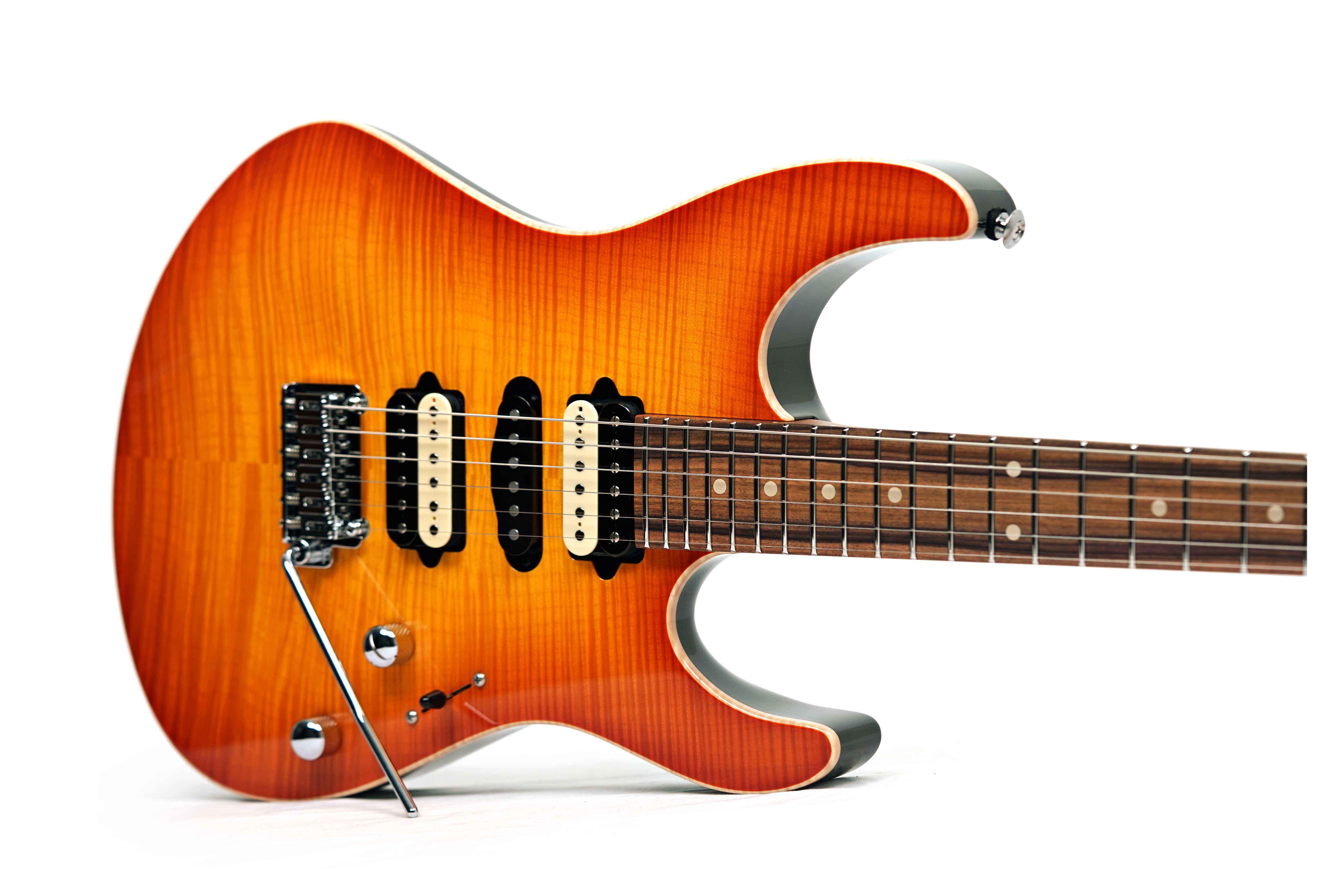 Suhr guitarguitar Dealer Select Modern Plus Suhr Burst Pau Ferro Fingerboard #91995