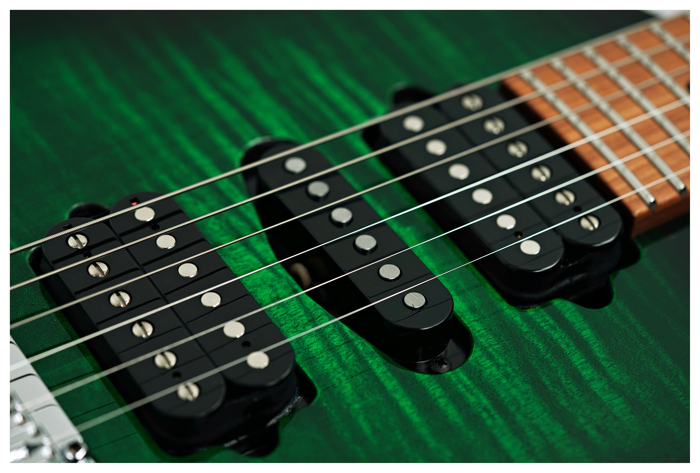 Suhr Modern Plus Trans Green Burst Maple Fingerboard guitarguitar Dealer Select #92012