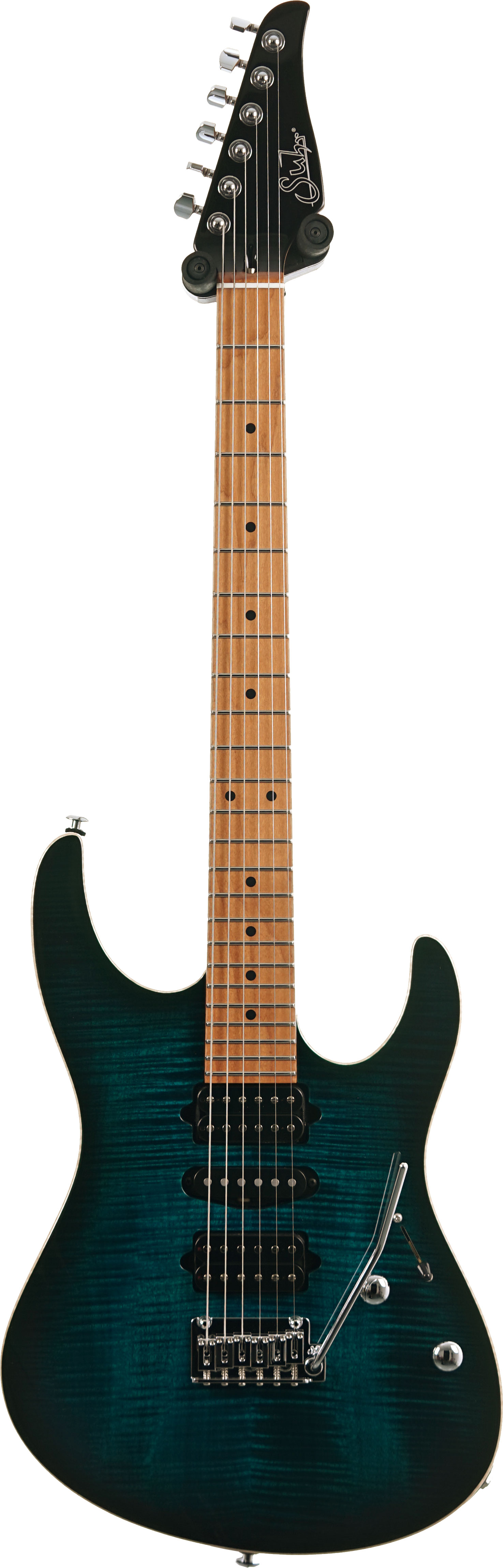 Suhr Modern Plus Trans Teal Burst Maple Fingerboard guitarguitar Select  #92015