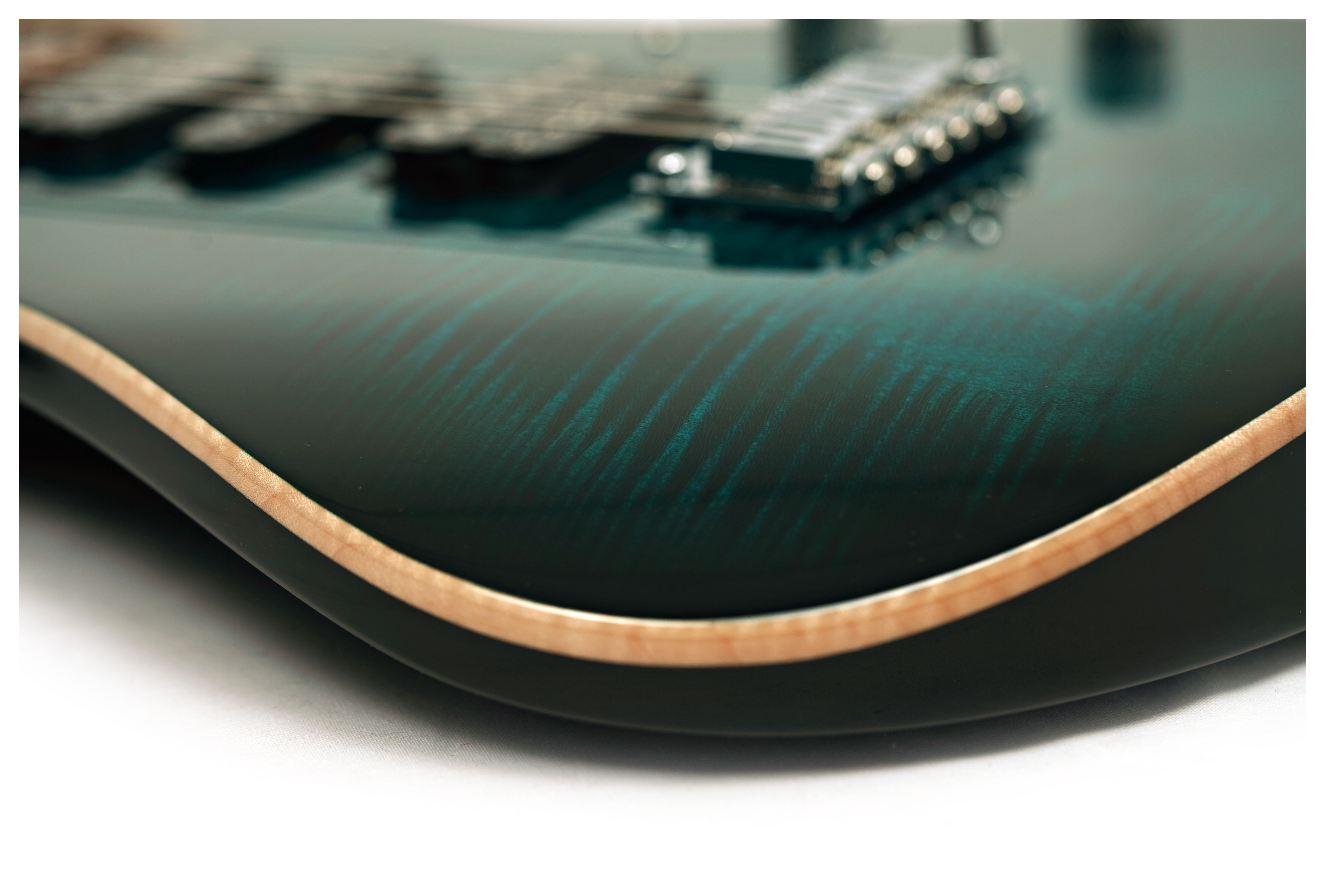 Suhr Modern Plus Trans Teal Burst Maple Fingerboard guitarguitar Select  #92015
