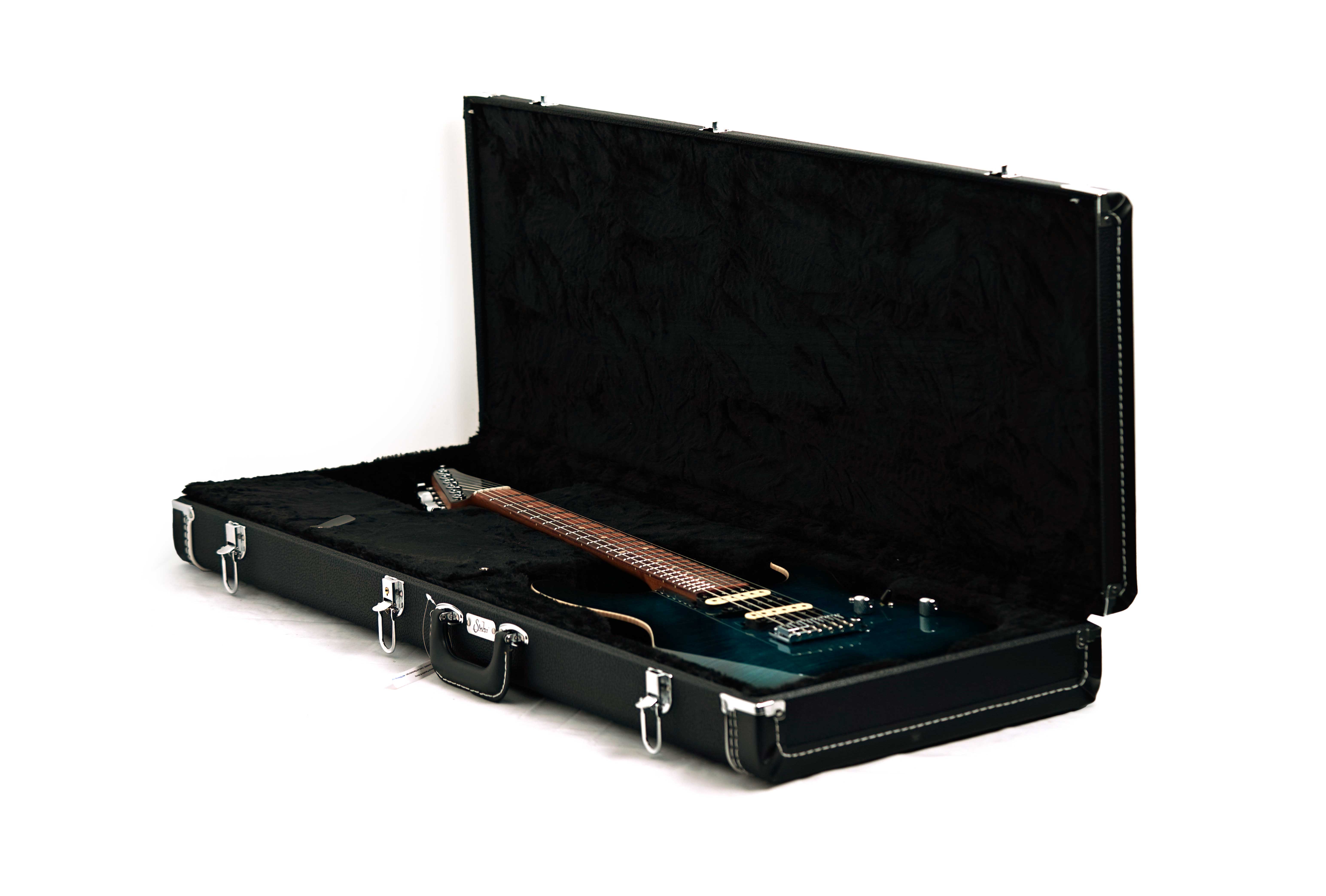 Suhr guitarguitar Dealer Select Modern Plus Trans Teal Burst Pau Ferro Fingerboard #92013