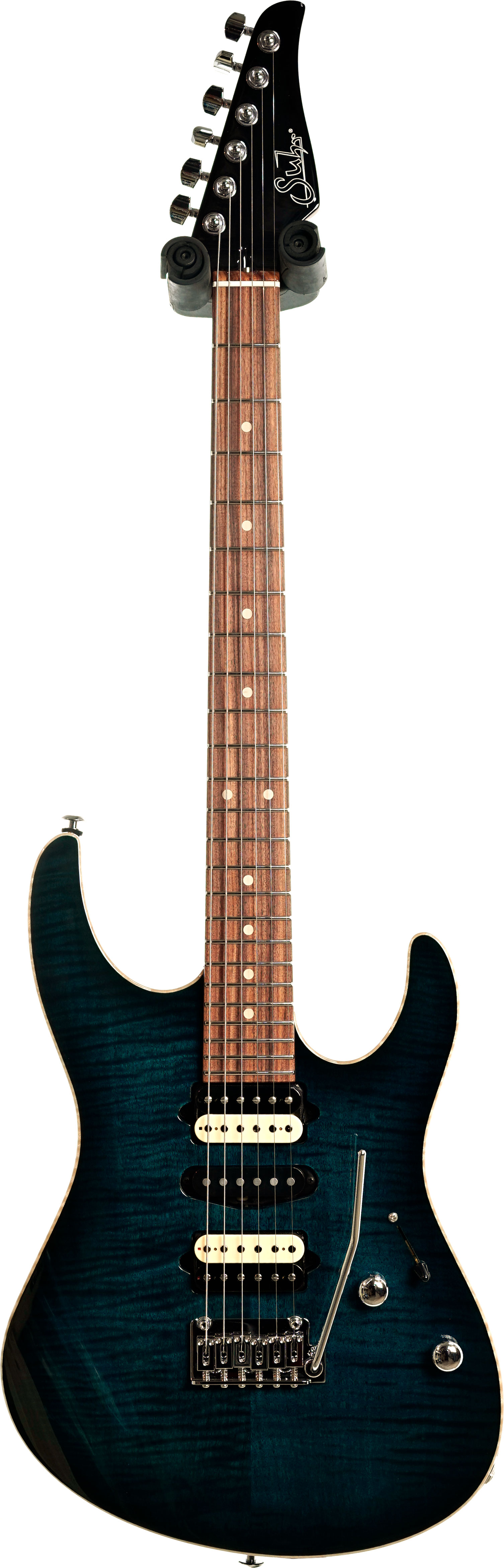 Suhr guitarguitar Dealer Select Modern Plus Trans Teal Burst Pau Ferro Fingerboard #92014