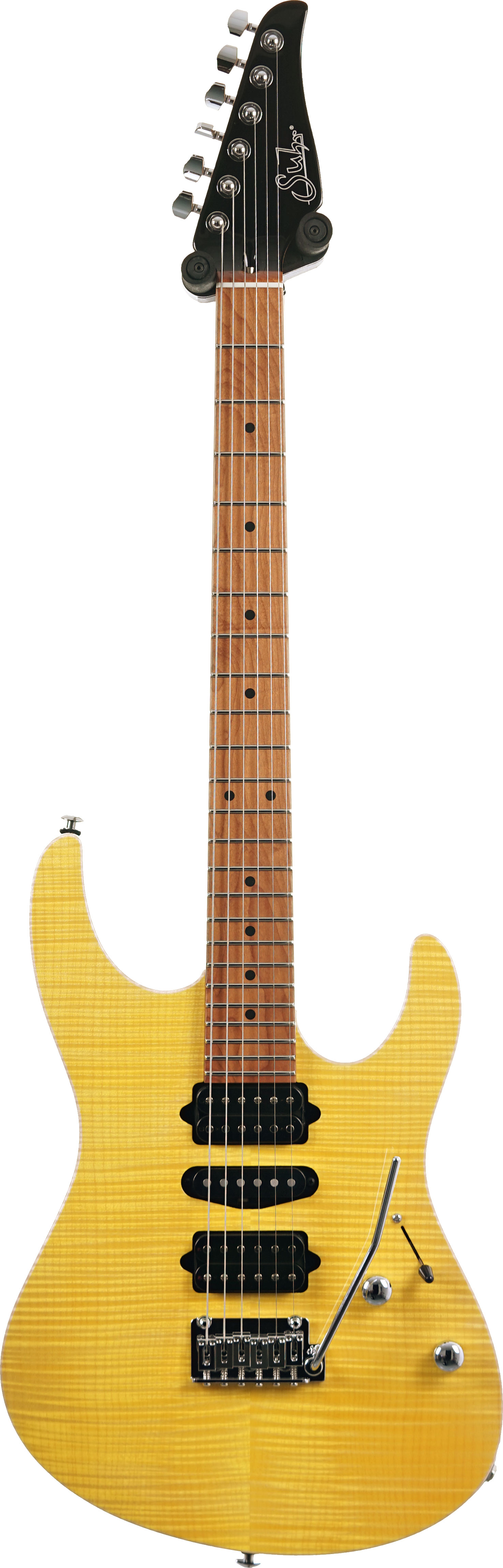 Suhr Modern Plus Trans Lemon Yellow Maple Fingerboard guitarguitar Select #92019