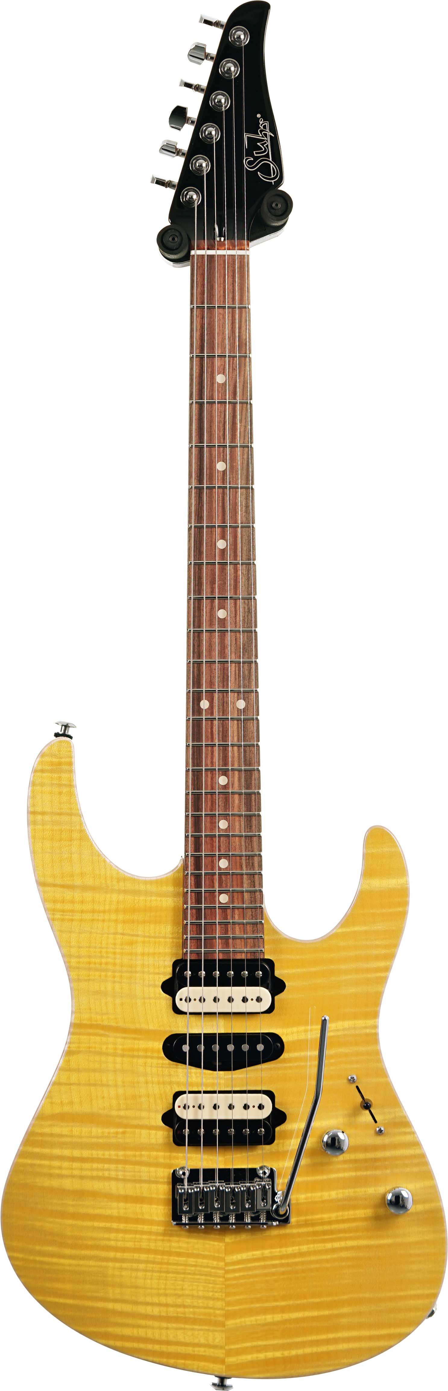 Suhr Modern Plus Trans Lemon Yellow Pau Ferro Fingerboard guitarguitar dealer select #92017