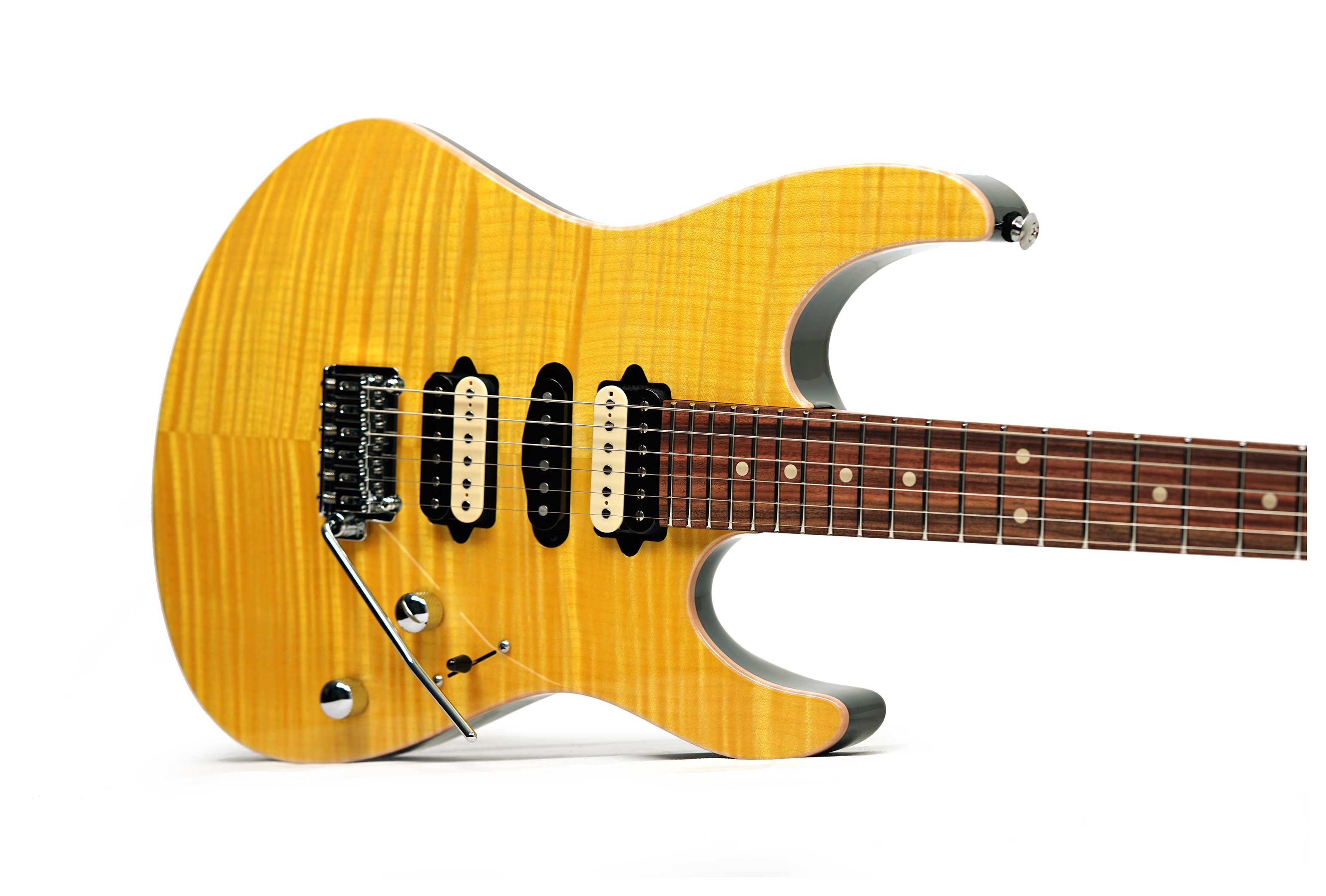 Suhr Modern Plus Trans Lemon Yellow Pau Ferro Fingerboard guitarguitar dealer select #92017
