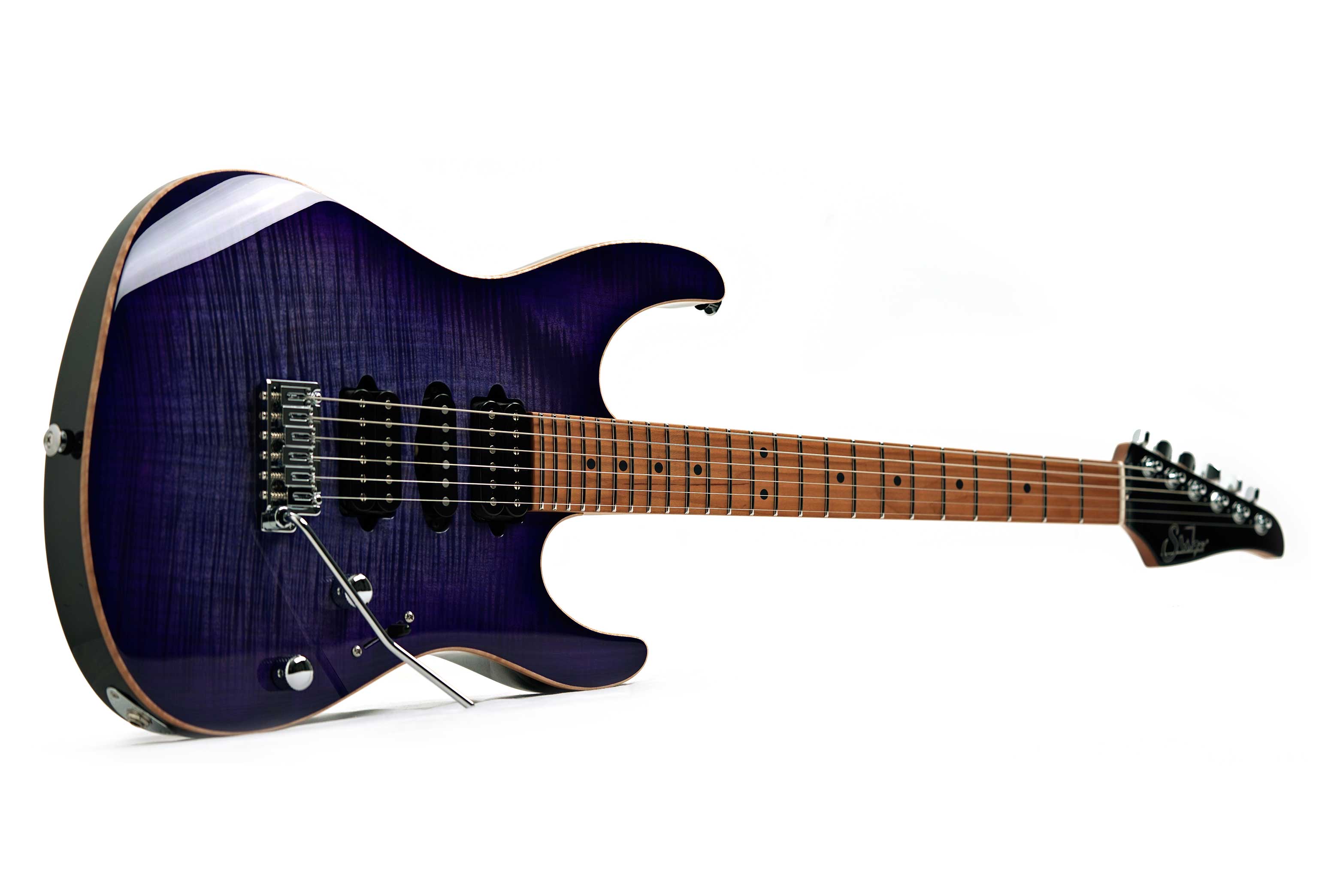Suhr guitarguitar Dealer Select Modern Plus Trans Purple Burst Maple Fingerboard #92001