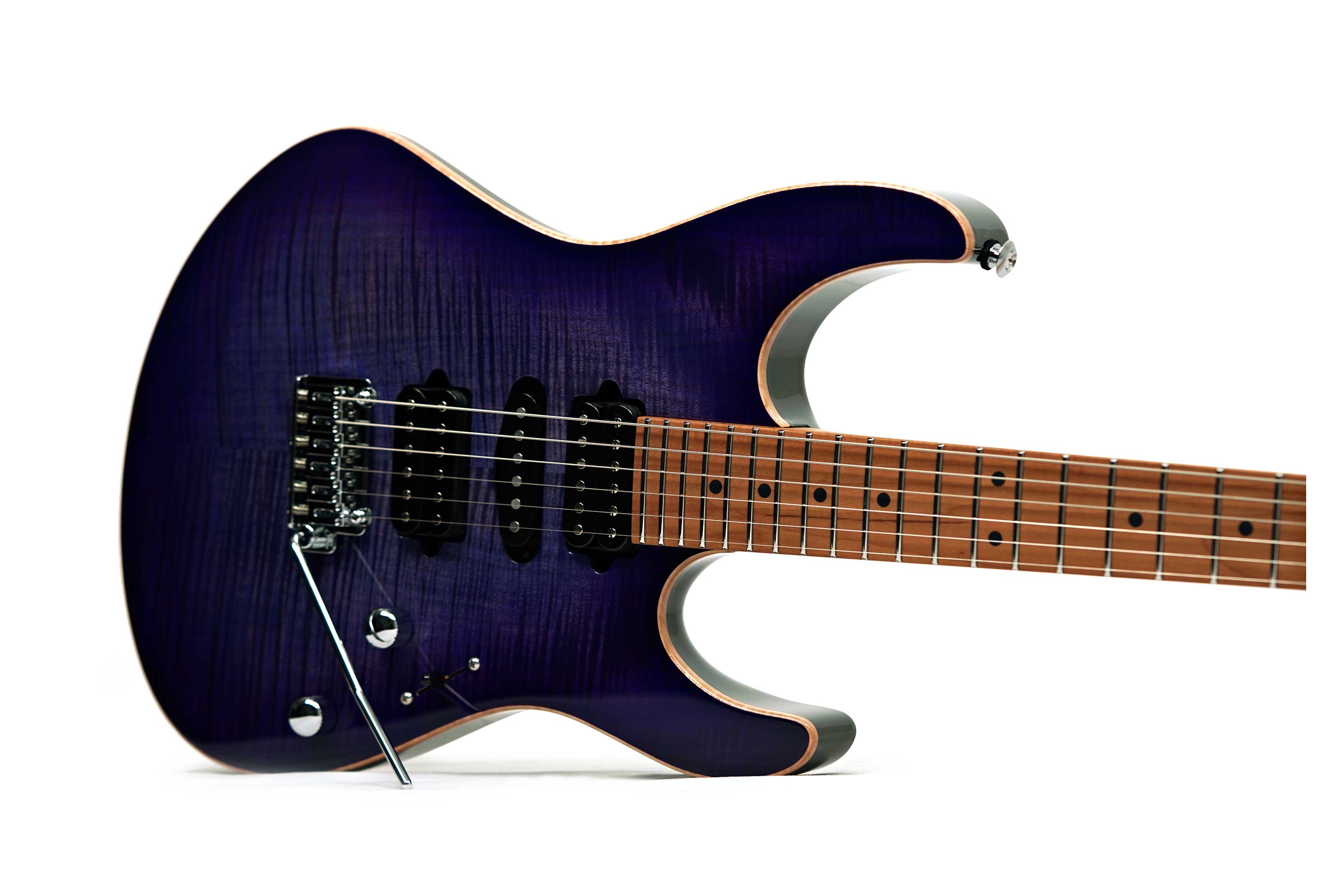 Suhr guitarguitar Dealer Select Modern Plus Trans Purple Burst Maple Fingerboard #92001
