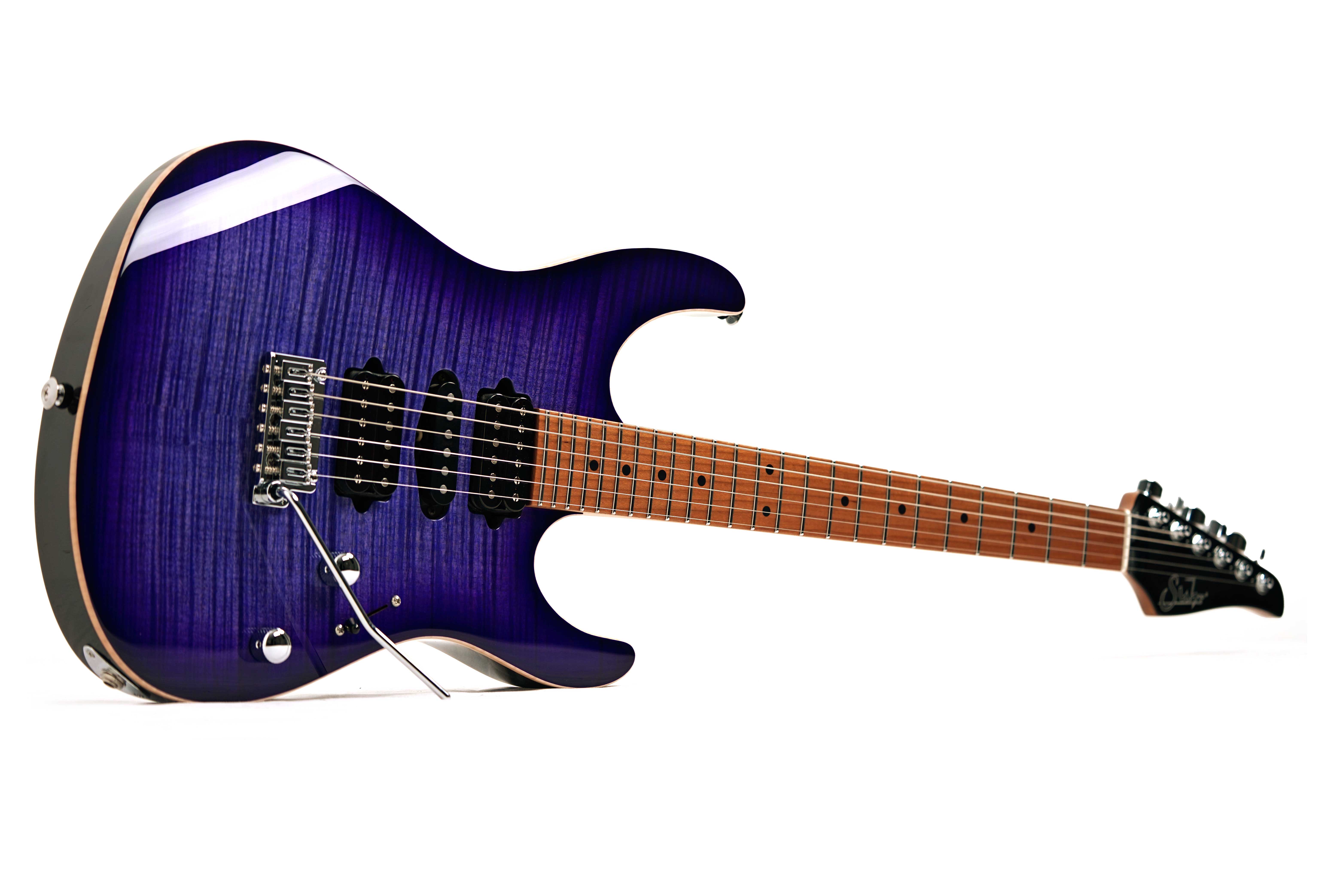 Suhr guitarguitar Dealer Select Modern Plus Trans Purple Burst Maple Fingerboard