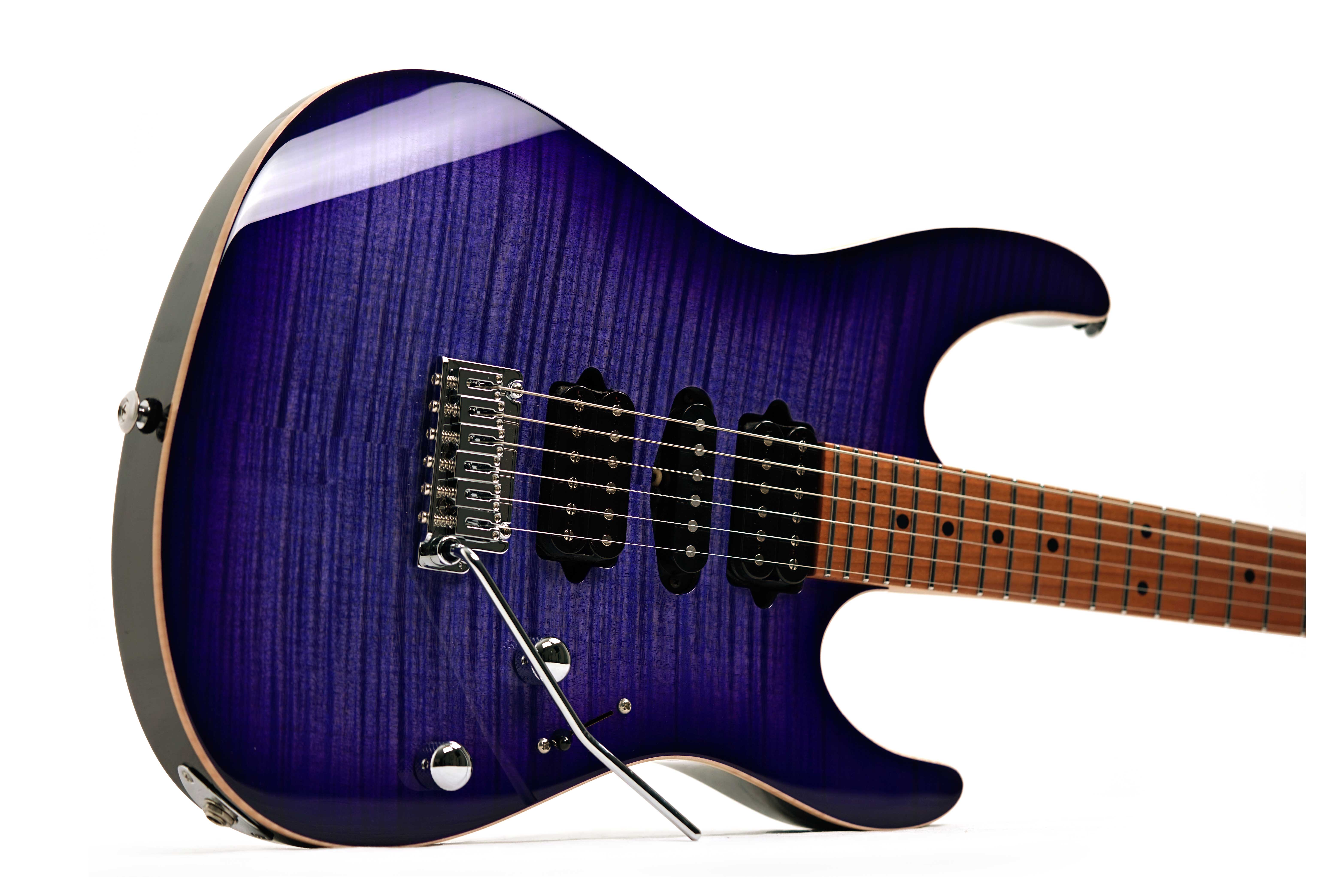 Suhr guitarguitar Dealer Select Modern Plus Trans Purple Burst Maple Fingerboard
