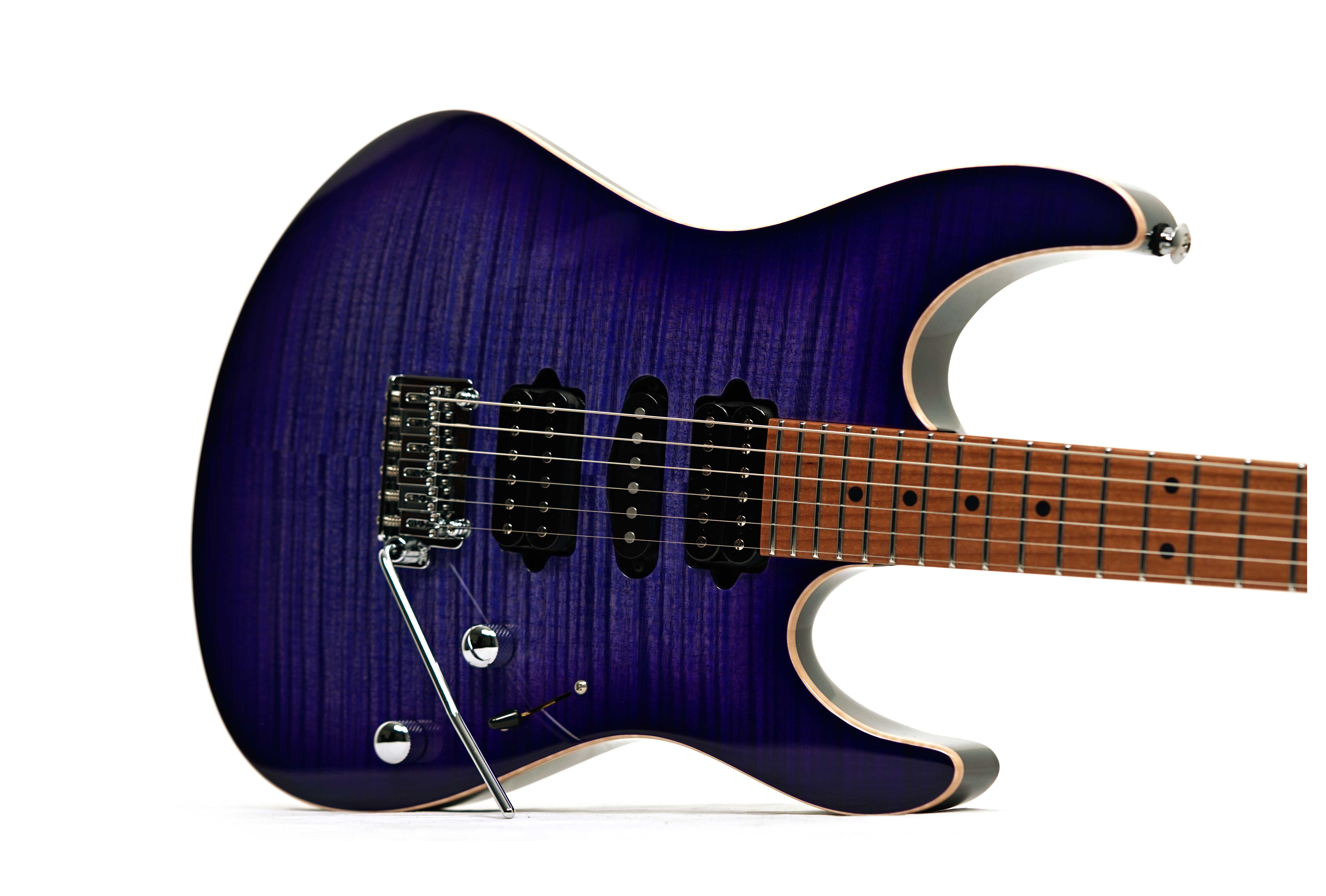 Suhr guitarguitar Dealer Select Modern Plus Trans Purple Burst Maple Fingerboard