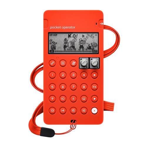 Teenage Engineering CA-X Red Pocket Operator Case Teenage Engineering CA-X Red Pocket Operator Case
