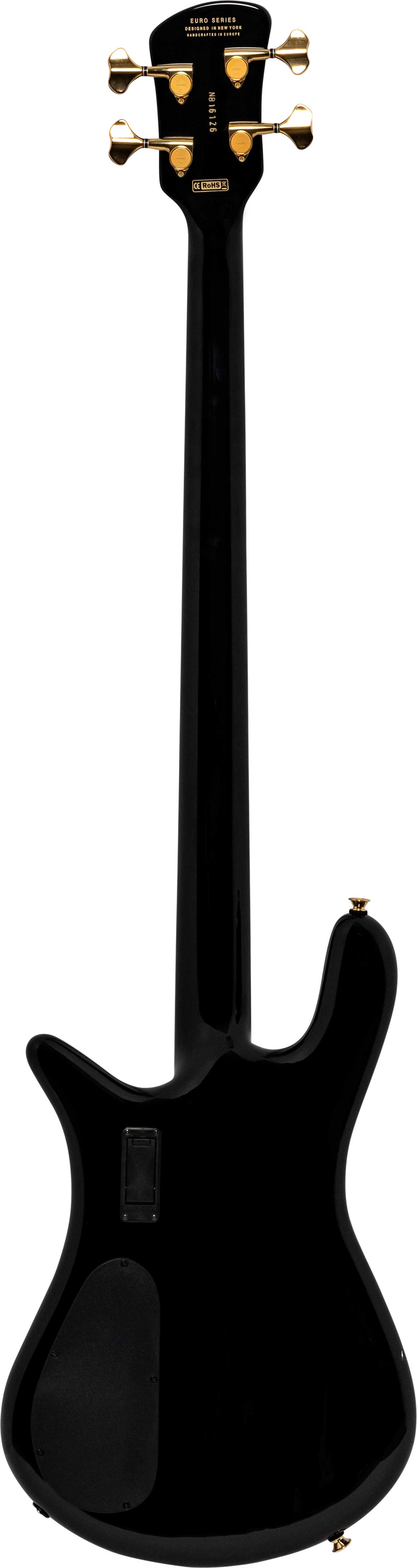 Spector Euro 4 Classic Solid Black Gloss