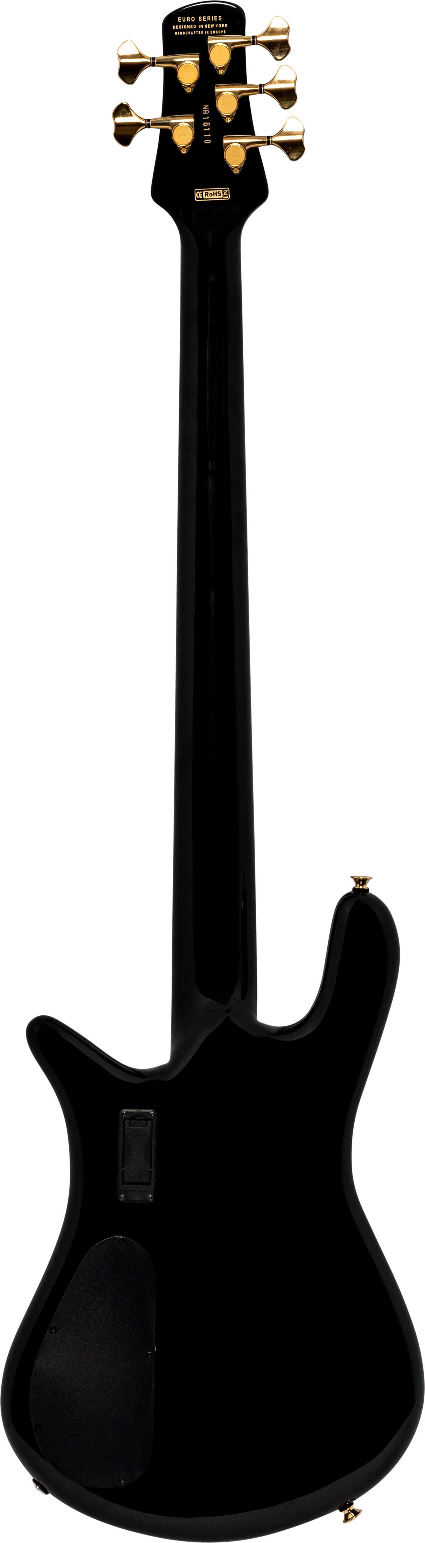 Spector Euro 5 Classic Solid Black Gloss