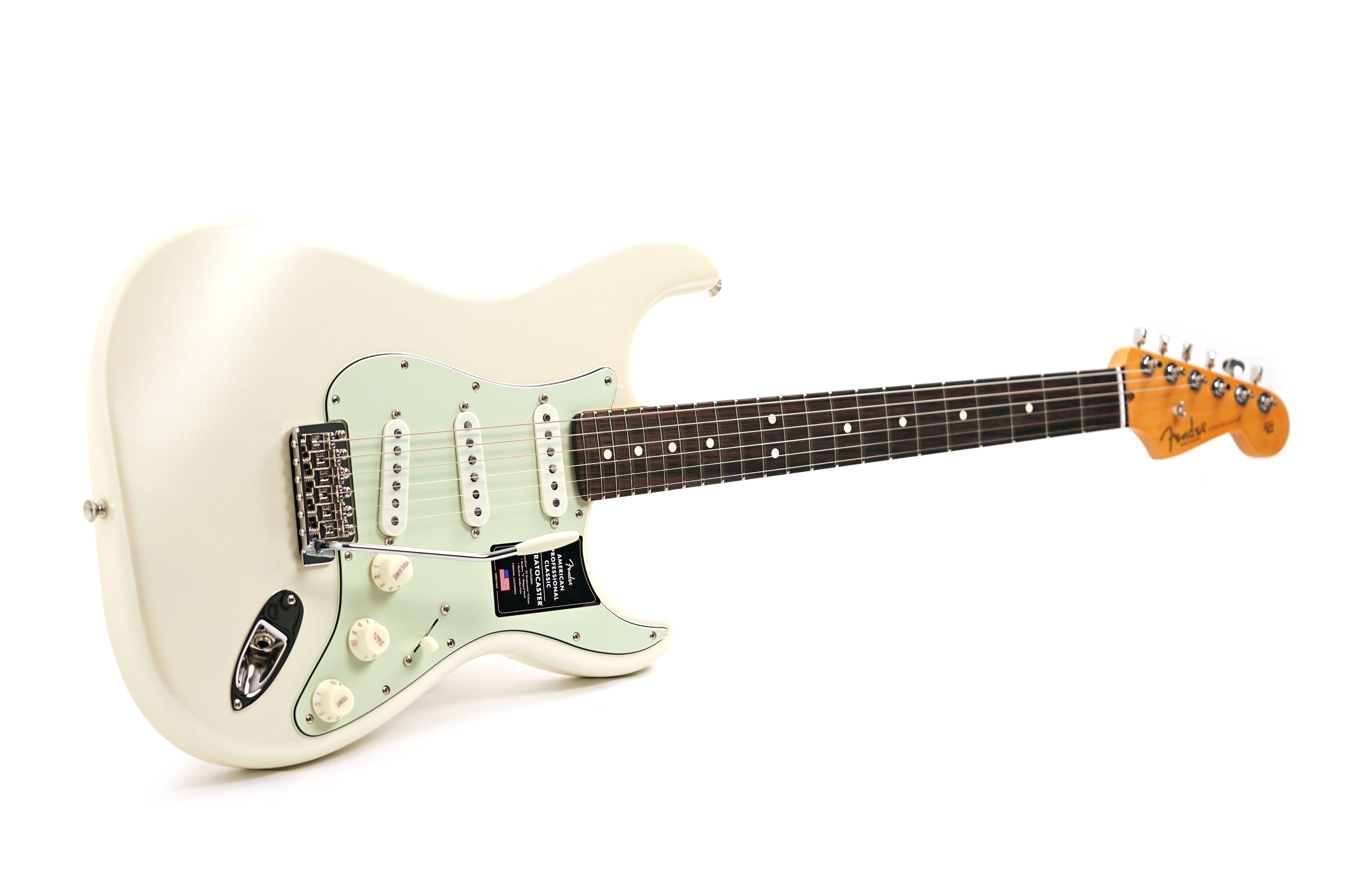 Fender guitarguitar Exclusive American Professional Classic Stratocaster Rosewood Fingerboard Olympic White #US25089206