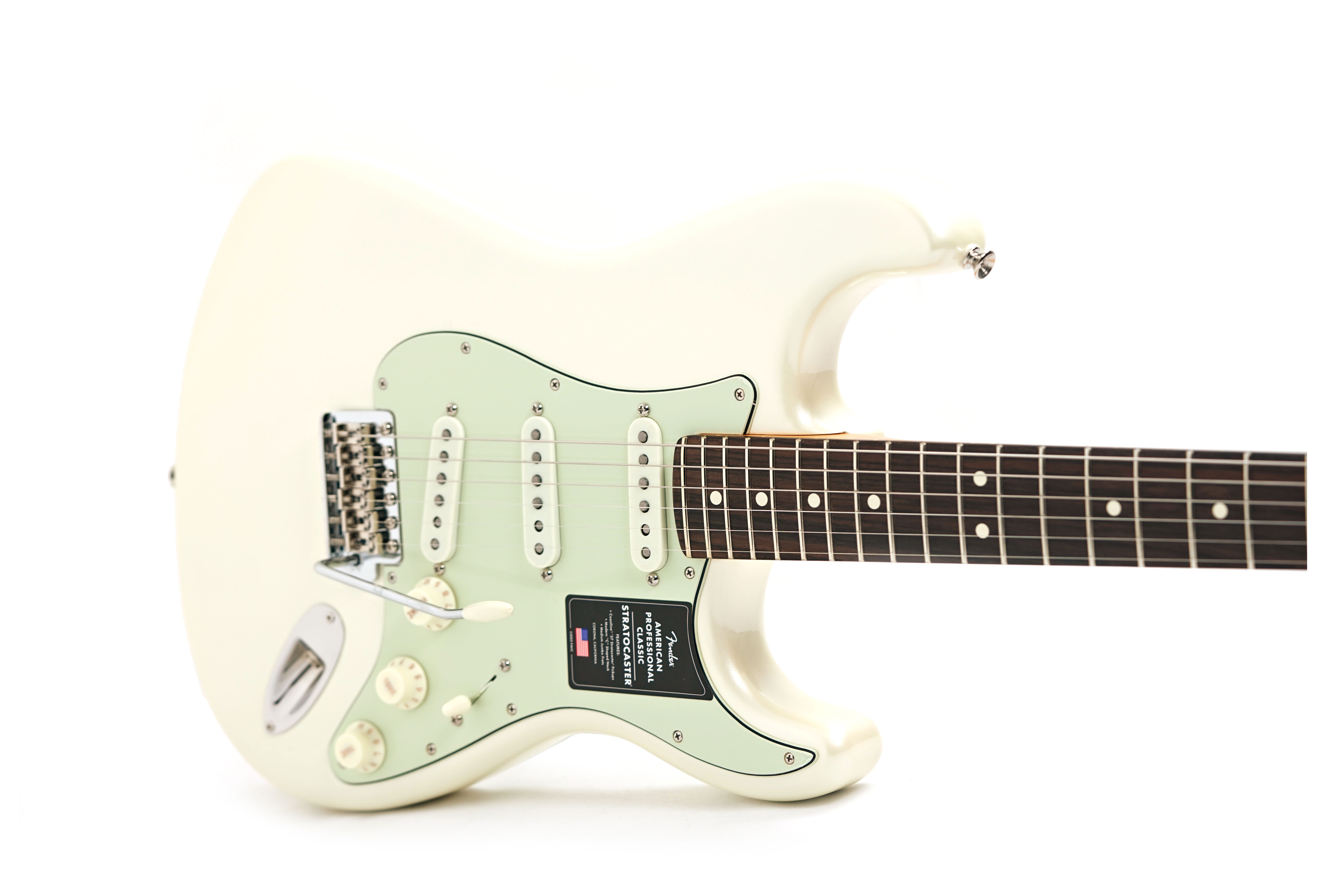 Fender guitarguitar Exclusive American Professional Classic Stratocaster Rosewood Fingerboard Olympic White #US25089206