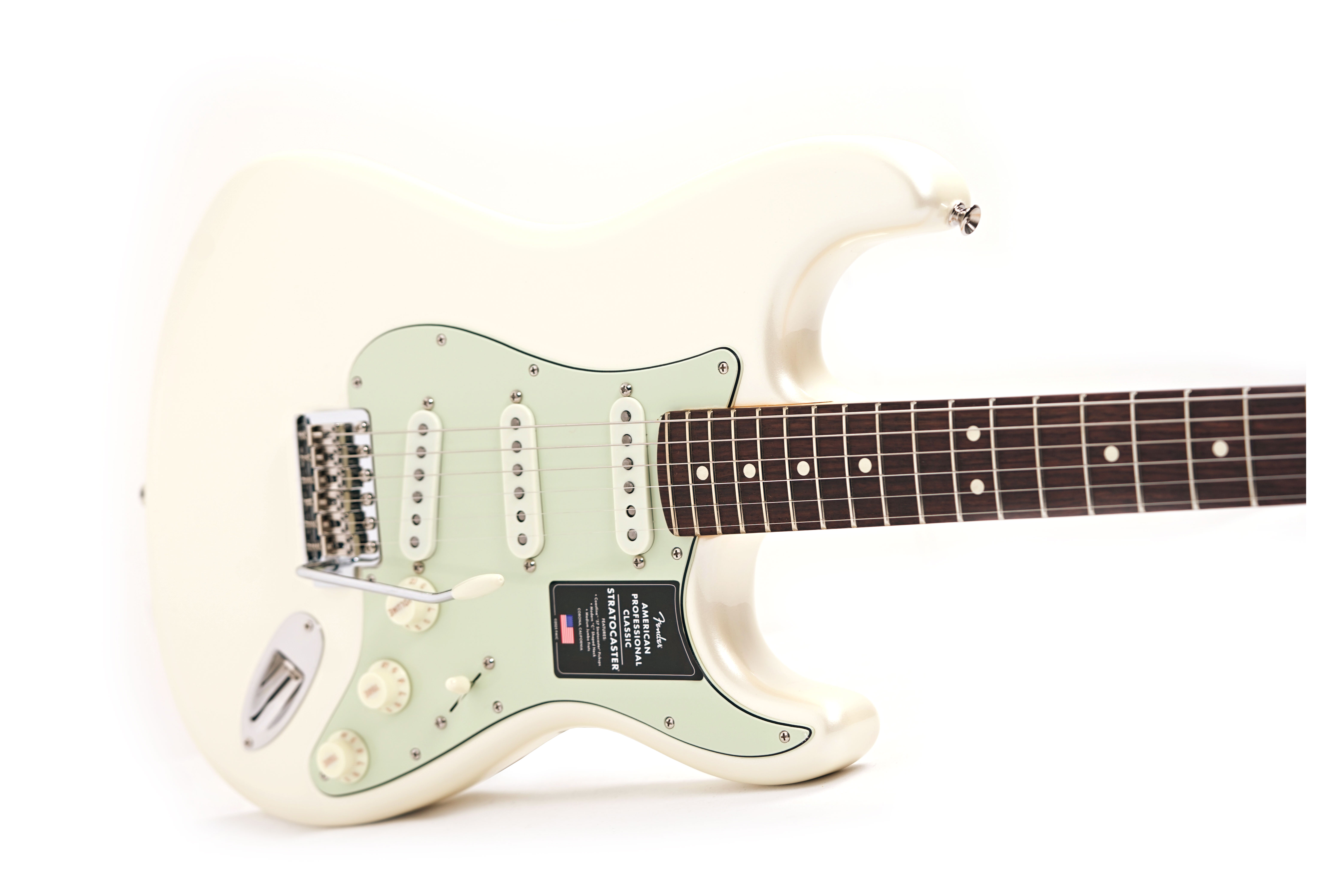 Fender guitarguitar Exclusive American Professional Classic Stratocaster Rosewood Fingerboard Olympic White #US25042895
