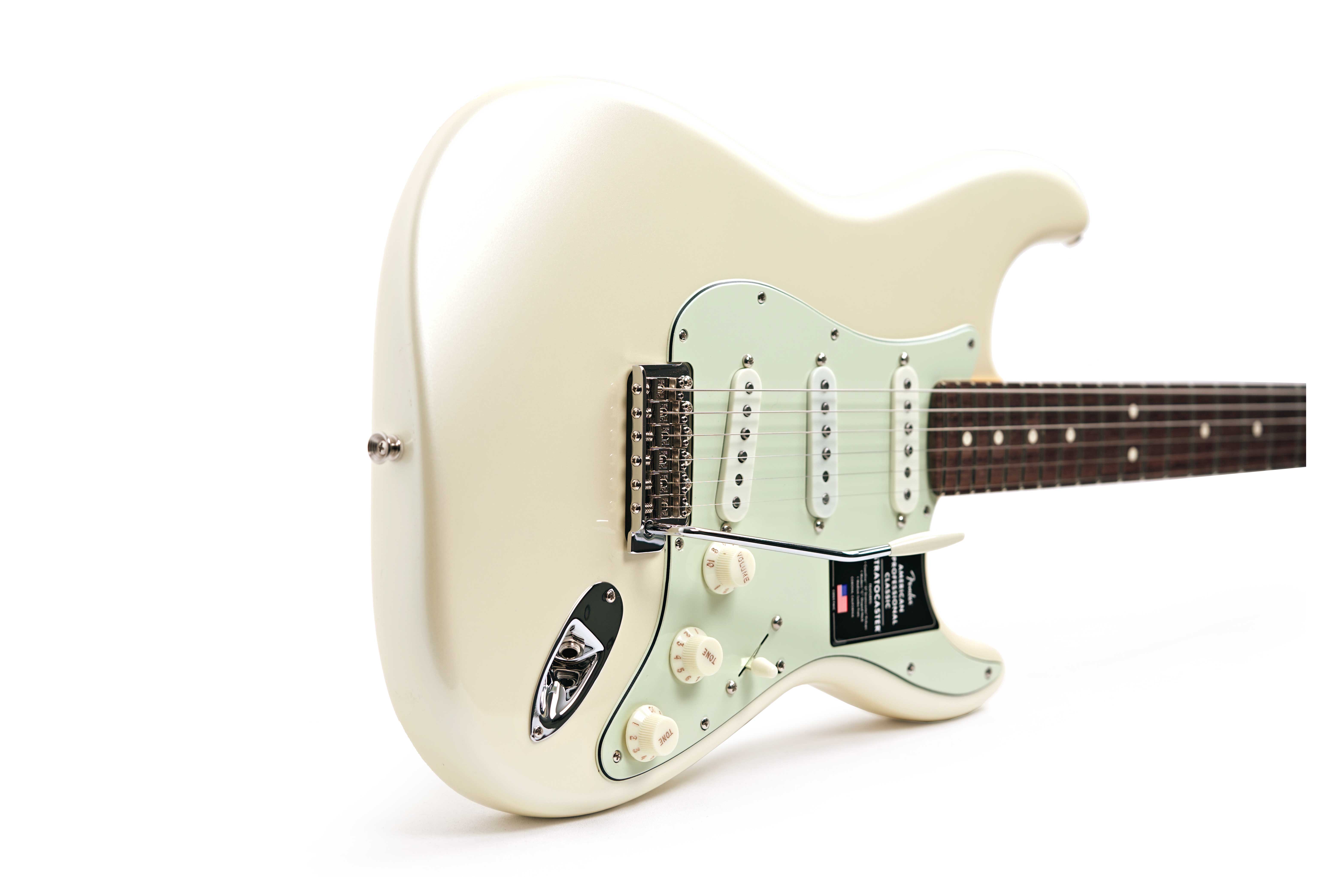 Fender guitarguitar Exclusive American Professional Classic Stratocaster Rosewood Fingerboard Olympic White