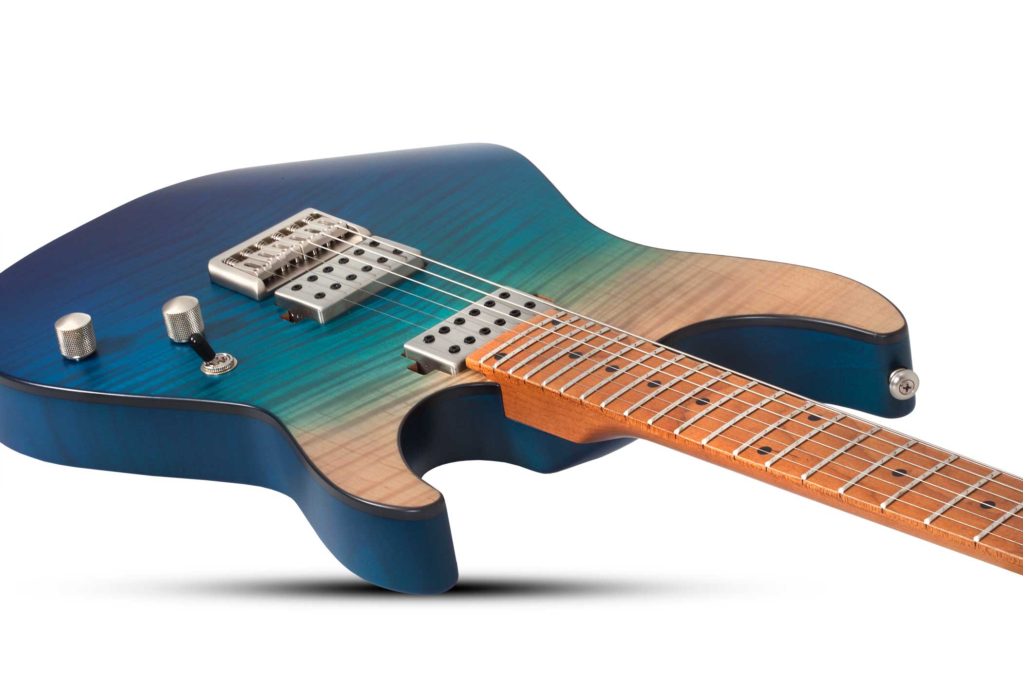 Schecter C-1 Standard Plus Blue Fade
