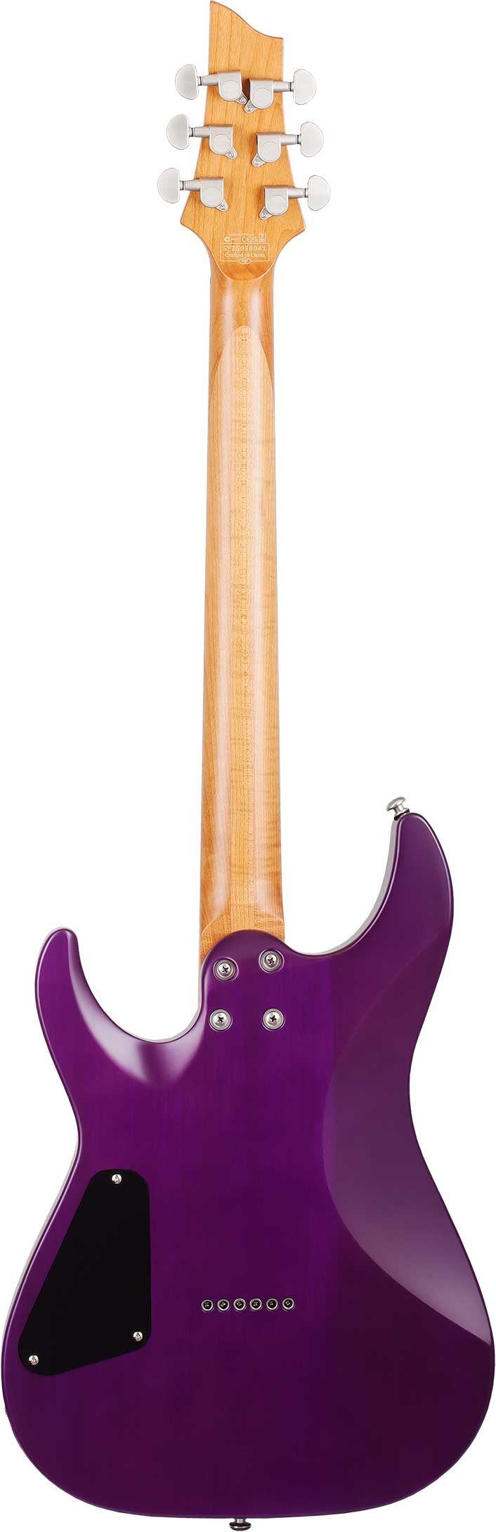Schecter C-1 Standard Plus Transparent Purple Burst