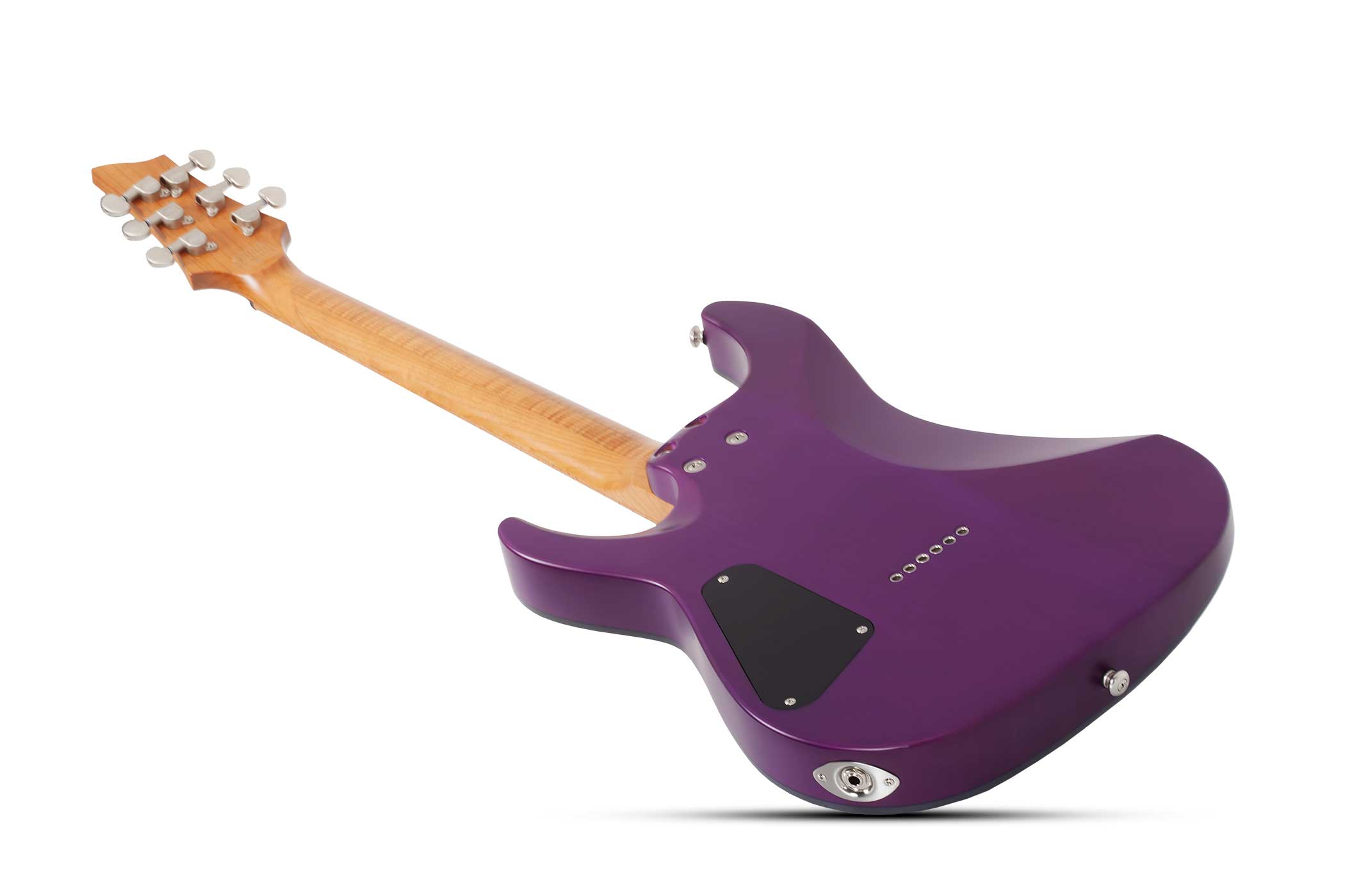 Schecter C-1 Standard Plus Transparent Purple Burst