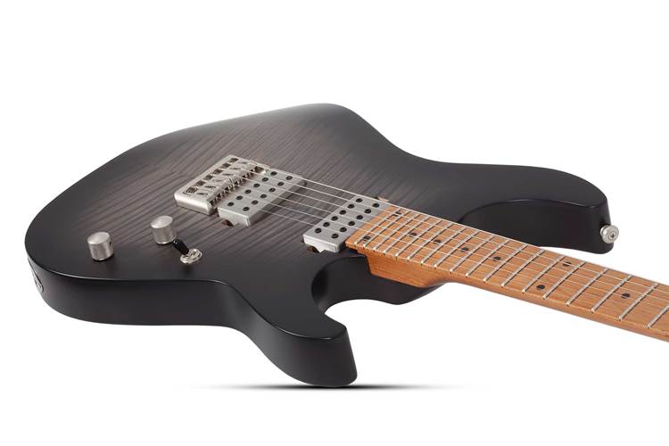 Schecter C-1 Standard Plus Transparent Black Burst Schecter C-1 Standard Plus Transparent Black Burst