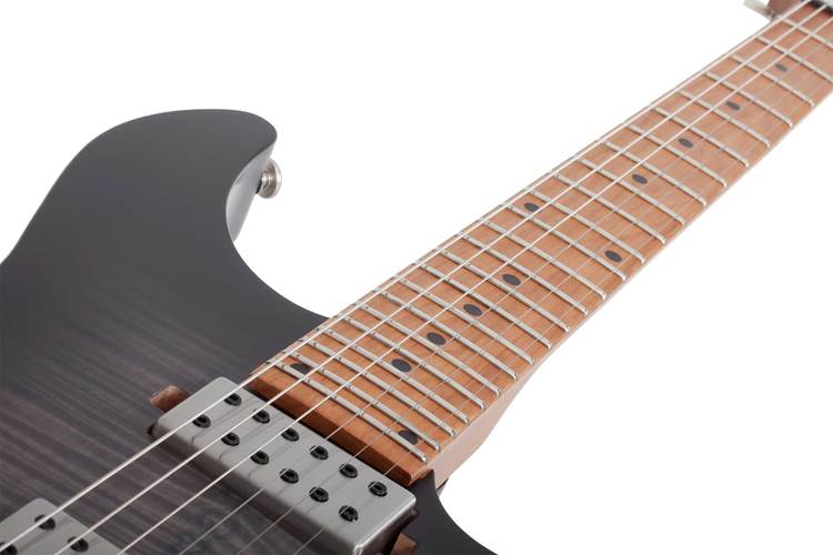 Schecter C-1 Standard Plus Transparent Black Burst Schecter C-1 Standard Plus Transparent Black Burst