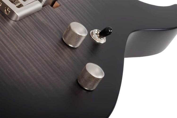 Schecter C-1 Standard Plus Transparent Black Burst Schecter C-1 Standard Plus Transparent Black Burst