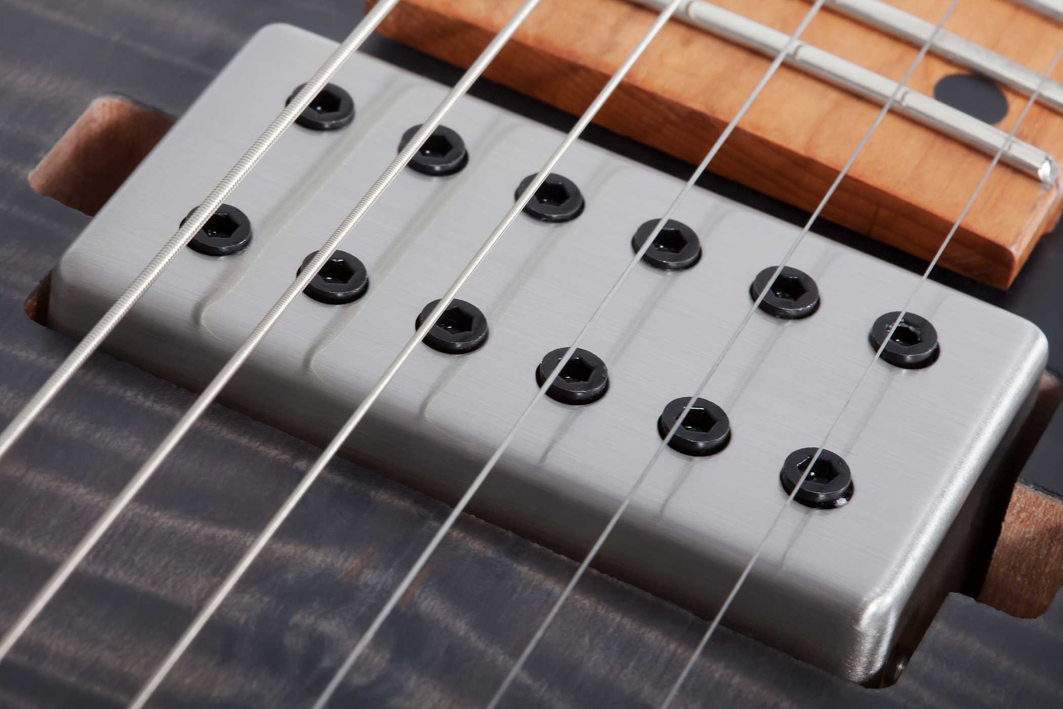 Schecter C-1 Standard Plus Transparent Black Burst