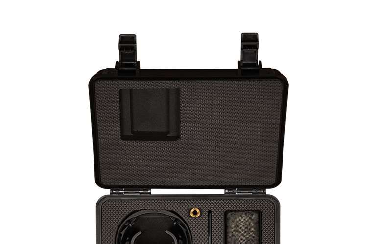 Aim Audio INSPIRE + PACK Multi-Pattern Studio Mic and ORBIT/SENTRY Shockmount Package in Custom Case Aim Audio INSPIRE + PACK Multi-Pattern Studio Mic and ORBIT/SENTRY Shockmount Package in Custom Case