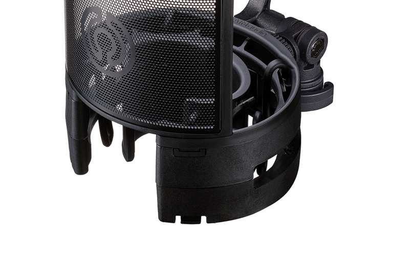 Aim Audio ORBIT Custom Shockmount with SENTRY Magnetic Pop Filter Aim Audio ORBIT Custom Shockmount with SENTRY Magnetic Pop Filter
