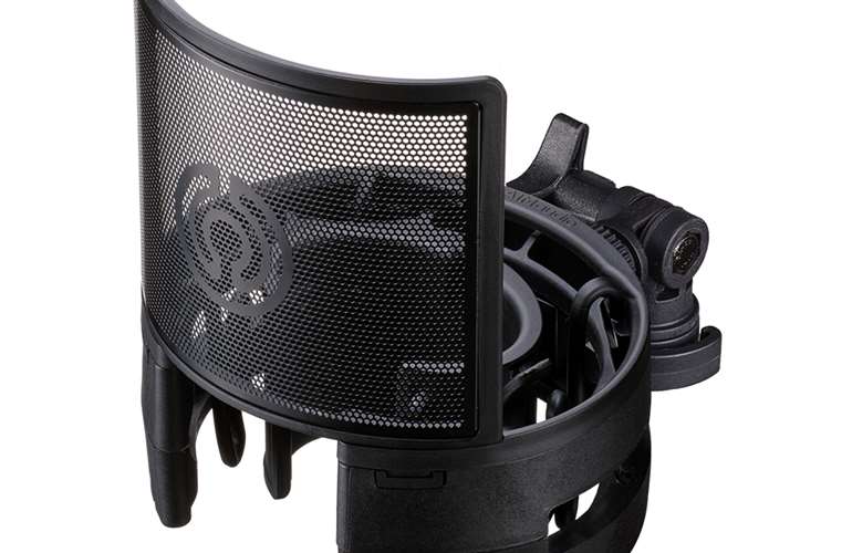 Aim Audio ORBIT Custom Shockmount with SENTRY Magnetic Pop Filter Aim Audio ORBIT Custom Shockmount with SENTRY Magnetic Pop Filter