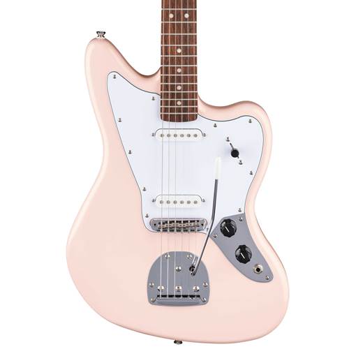 Squier FSR Affinity Jaguar Matching Headstock Shell Pink Indian Laurel Fingerboard Squier FSR Affinity Jaguar Matching Headstock Shell Pink Indian Laurel Fingerboard