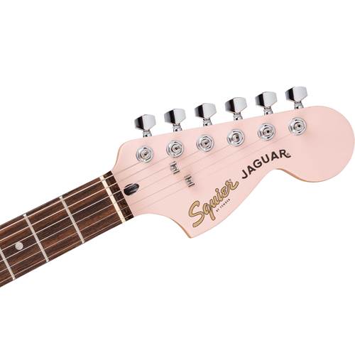 Squier FSR Affinity Jaguar Matching Headstock Shell Pink Indian Laurel Fingerboard Squier FSR Affinity Jaguar Matching Headstock Shell Pink Indian Laurel Fingerboard