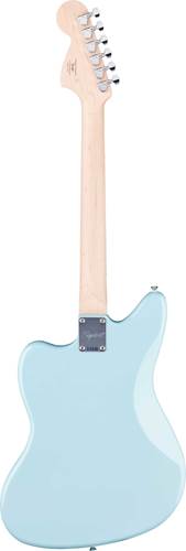 Squier FSR Affinity Jaguar Matching Headstock Daphne Blue Maple Fingerboard Squier FSR Affinity Jaguar Matching Headstock Daphne Blue Maple Fingerboard