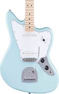 Squier FSR Affinity Jaguar Matching Headstock Daphne Blue Maple Fingerboard