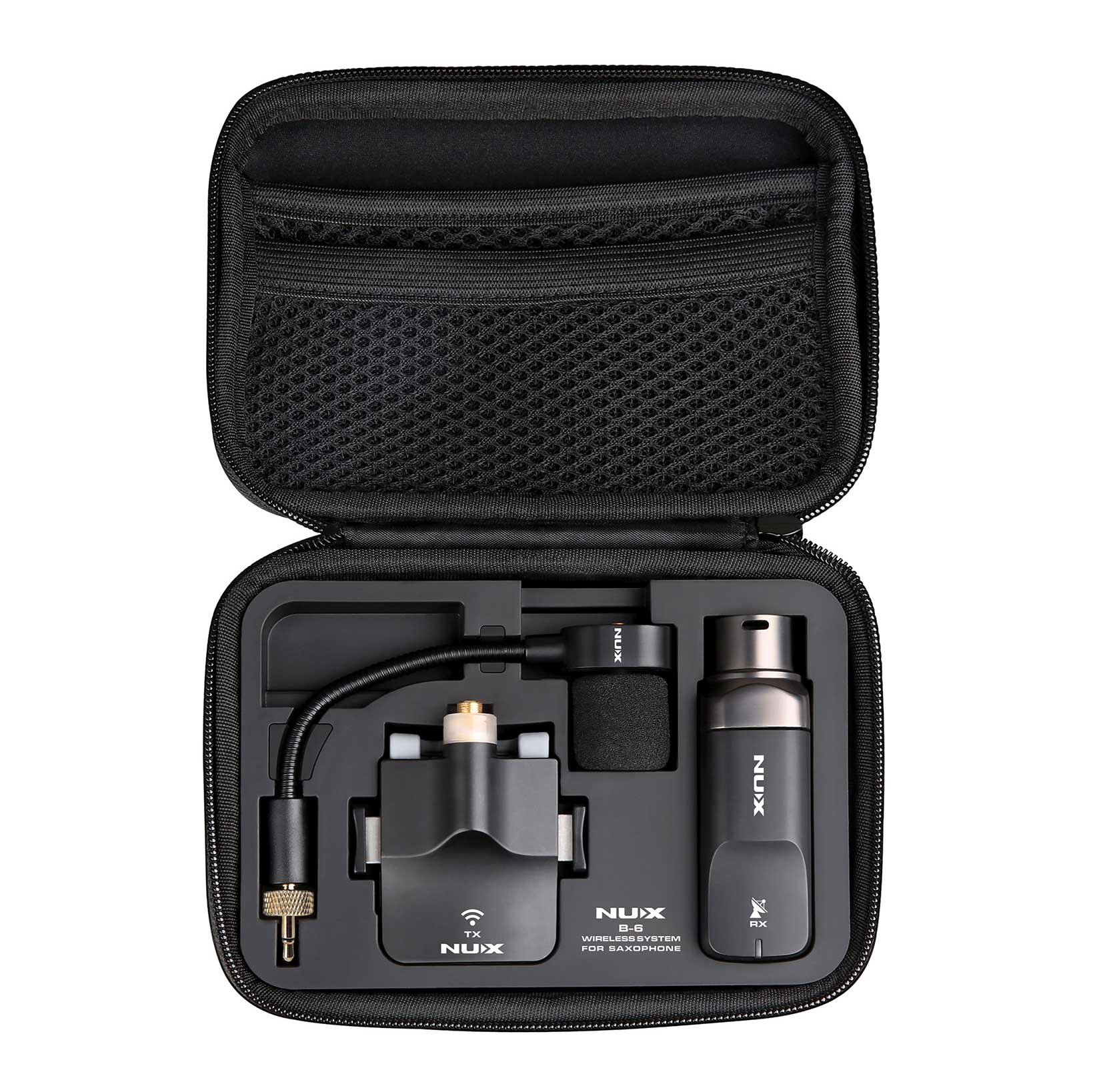 NUX B-6 Wireless Saxophone Microphone System 2.4GHz