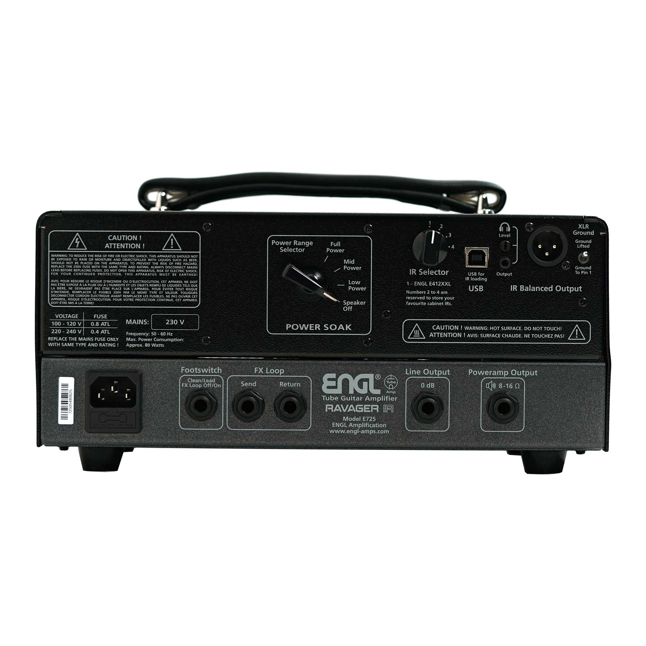 Engl E725 Ravager 20W Compact Valve Amp Head (Ex-Demo) #72505480625