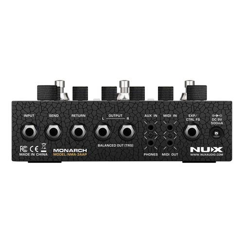 NUX Amp Academy Stomp Pedal Guitar Amp Modeller and Multi Effects Processor Pedal NUX Amp Academy Stomp Pedal Guitar Amp Modeller and Multi Effects Processor Pedal