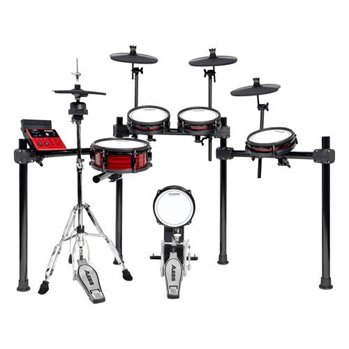 Alesis Nitro Ultimate 9-Piece Professional Electronic Drum Kit with Stand-Mounted Hi-Hat and Bluetooth Alesis Nitro Ultimate 9-Piece Professional Electronic Drum Kit with Stand-Mounted Hi-Hat and Bluetooth