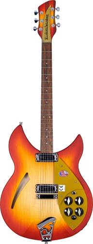 Rickenbacker Limited Edition 330 Satin Autumnglo with Gold Scratchplate Rickenbacker Limited Edition 330 Satin Autumnglo with Gold Scratchplate