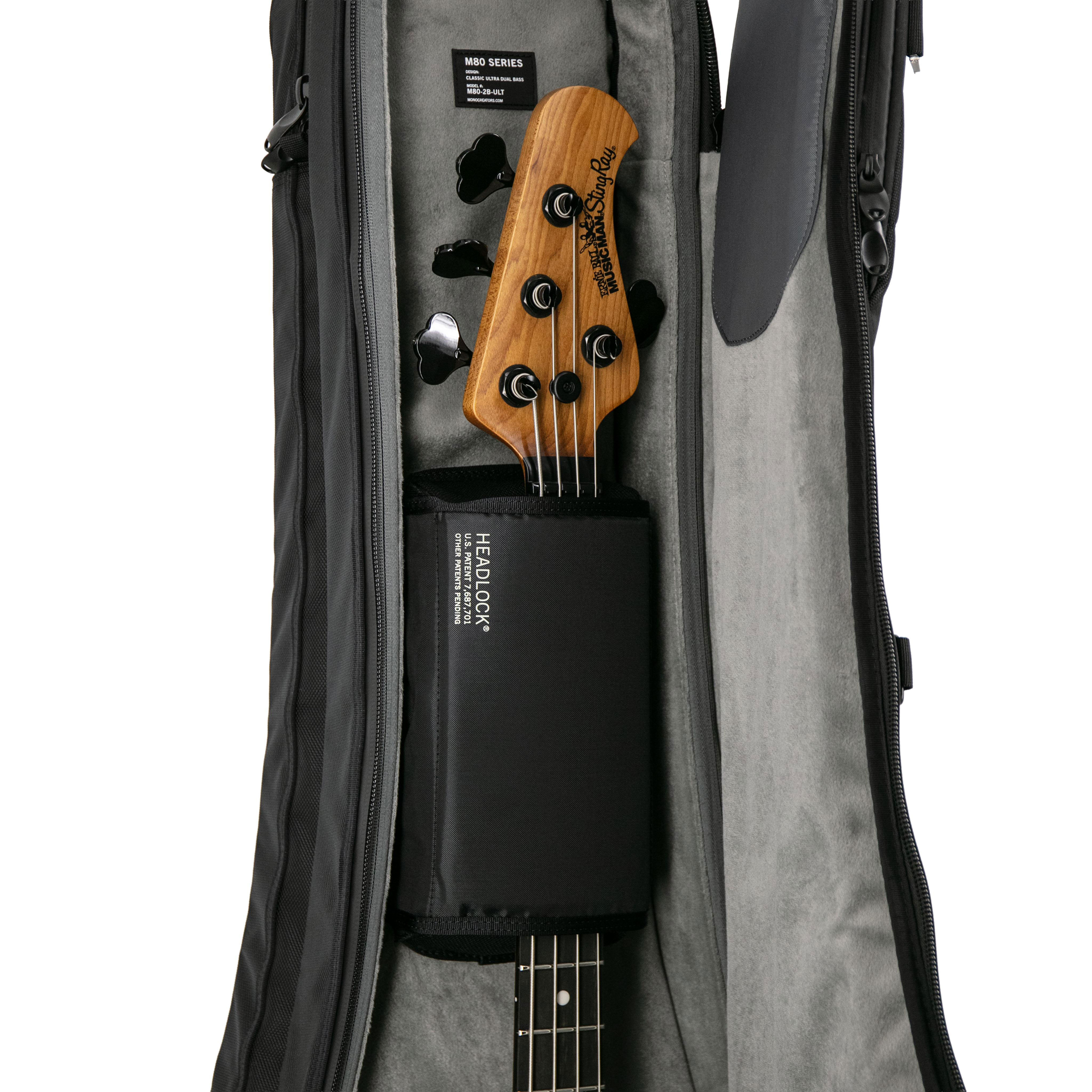 Mono M80 Classic Ultra Dual Bass Case Black