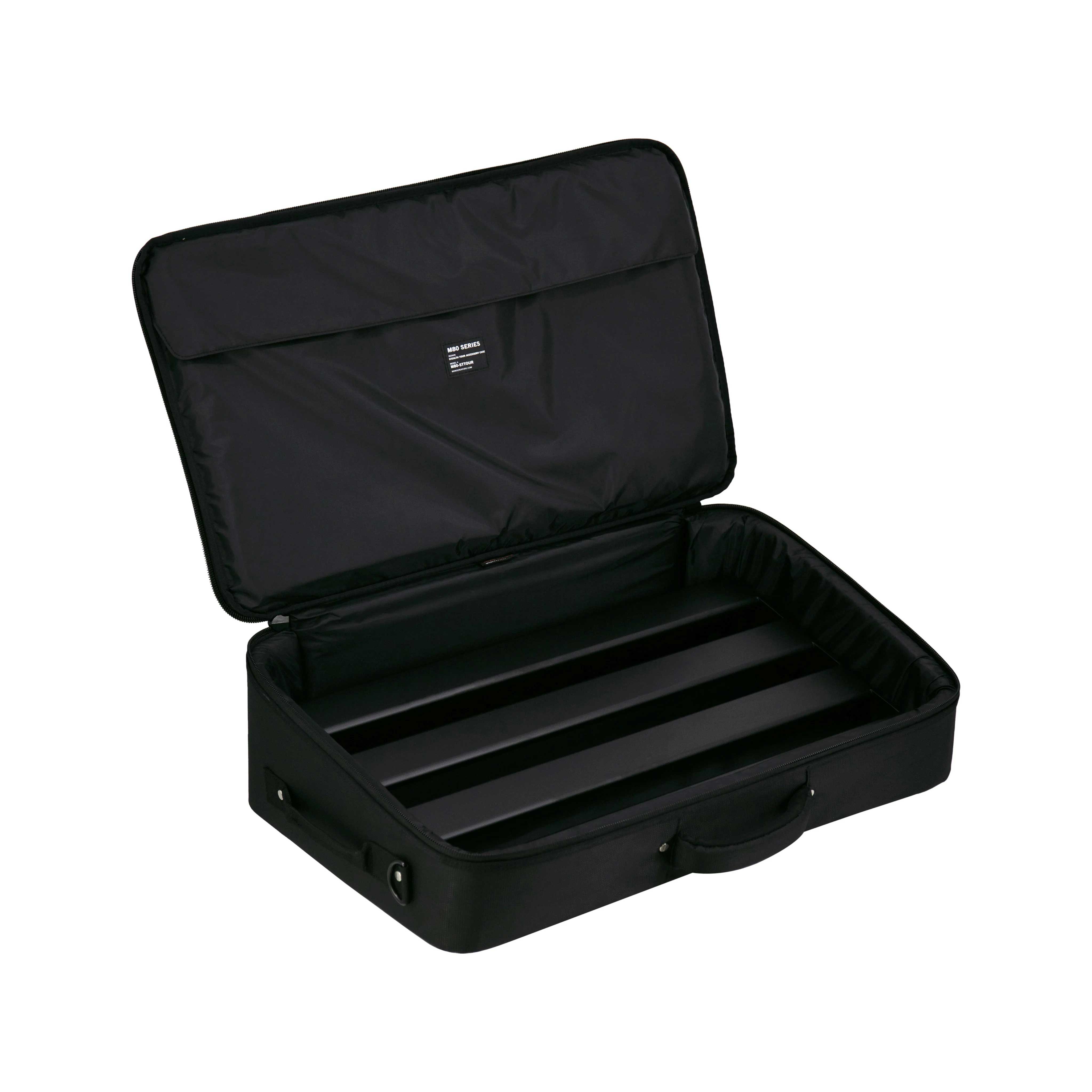 Mono Pedalboard Rail Medium with Stealth Accessory Case Black