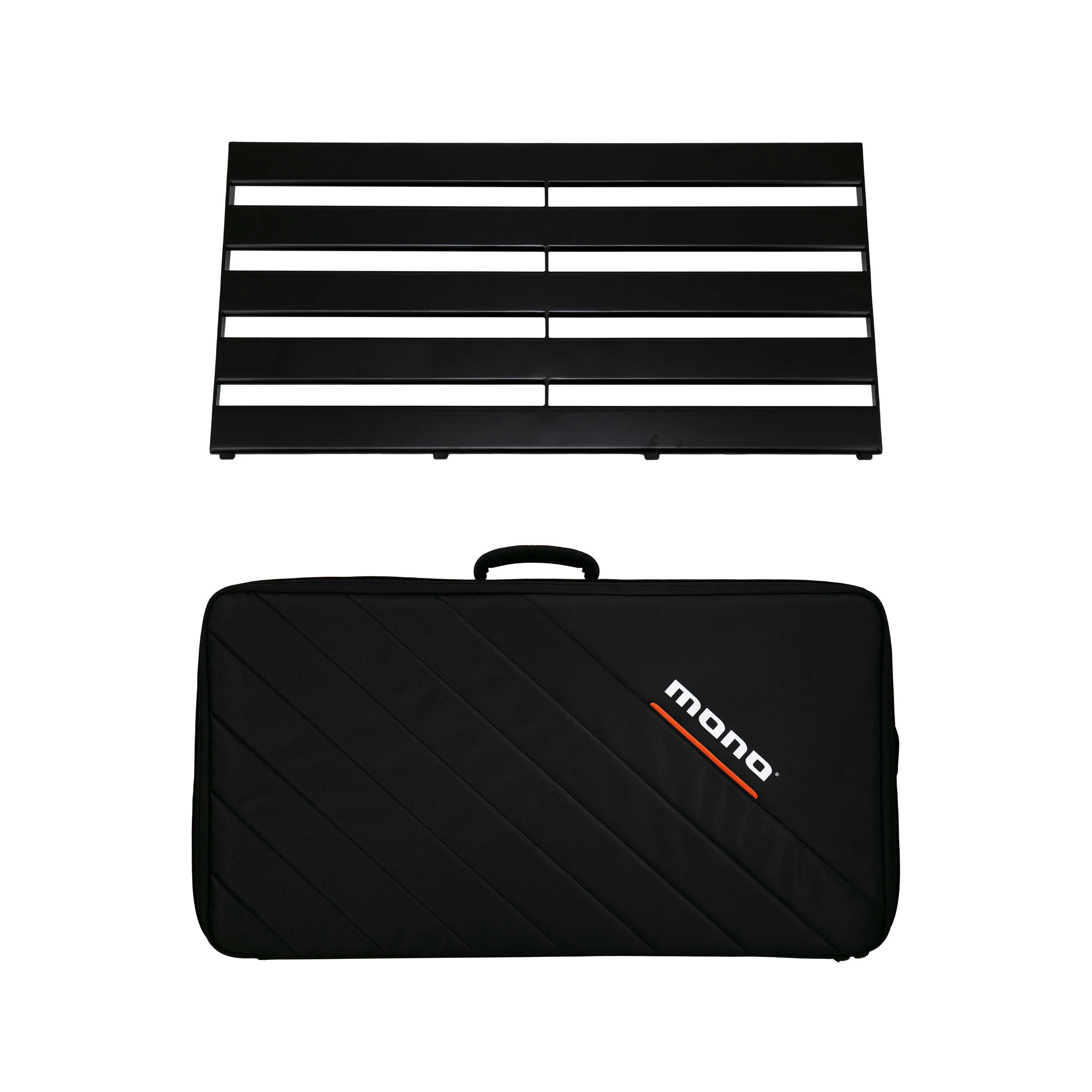 Mono Pedalboard Rail Large with Stealth Accessory Case Black